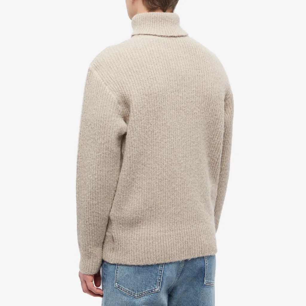 Our Legacy 💚 2022 Our Legacy Submarine Rollneck Desert Snow Silk Wool Size US M / EU 48-50 / 2 - 3 Thumbnail