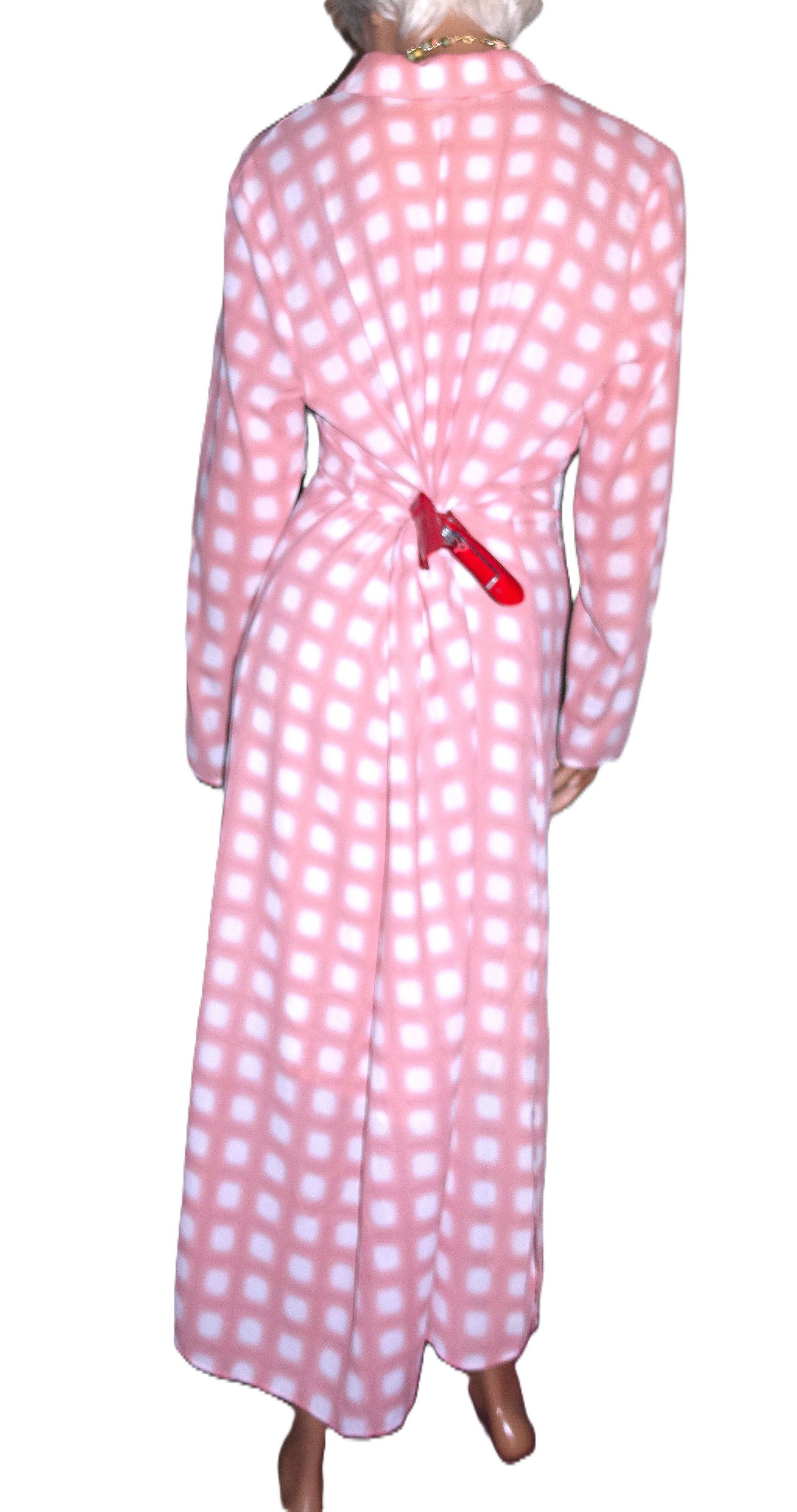 Calvin Klein Calvin Klein Pink White Polka Dot Midi Dress XL Size XL / US 12-14 / IT 48-50 - 5 Thumbnail