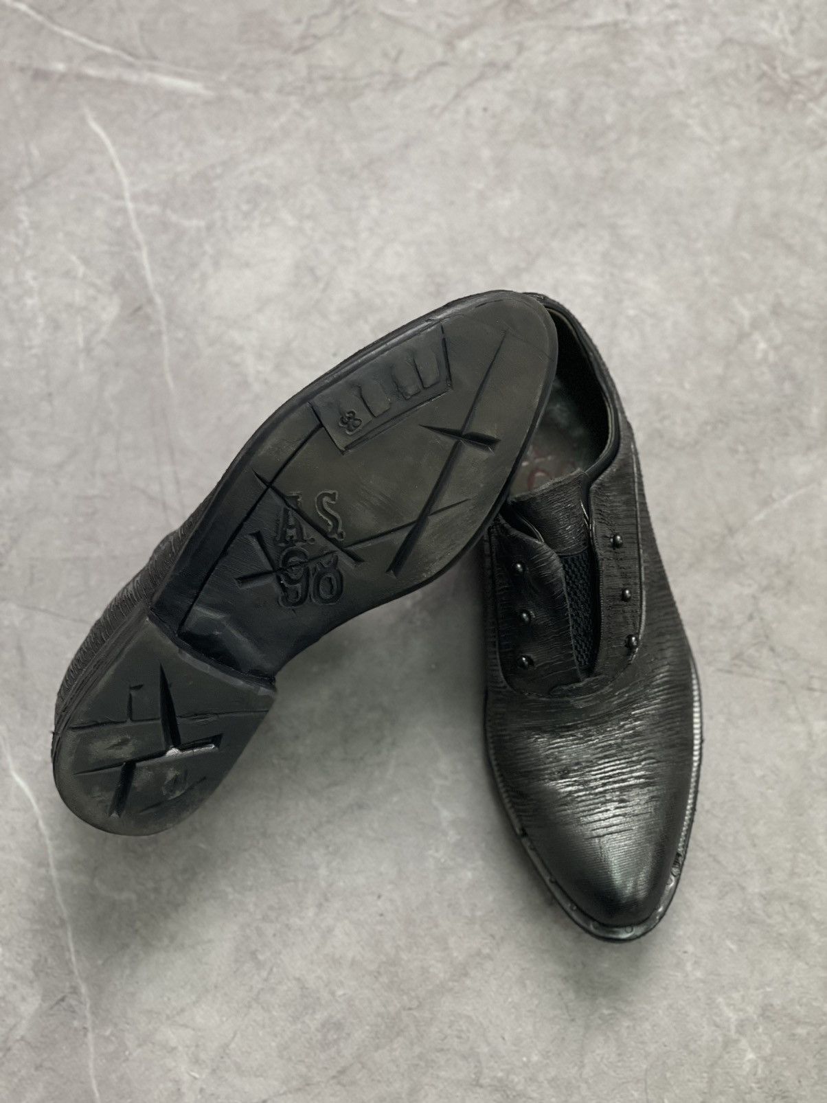 A.S.98 90s low boots A.S. 98 avant garde style avant Garde 90s Size US 6.5 / EU 39-40 - 8 Thumbnail