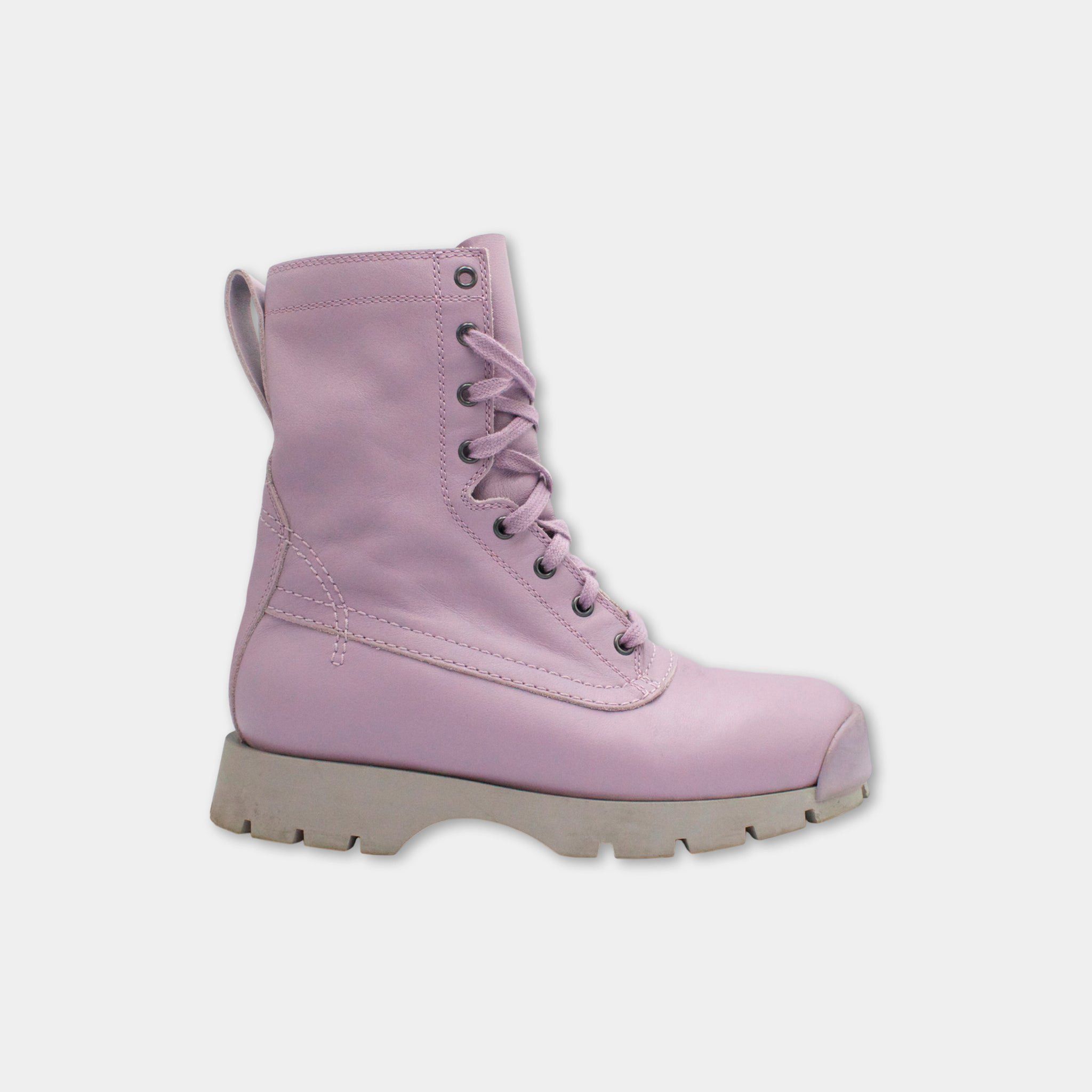 Jil Sander Jil Sander Lavender Soft Leather Boots Size US 7 / EU 40 - 1 Thumbnail