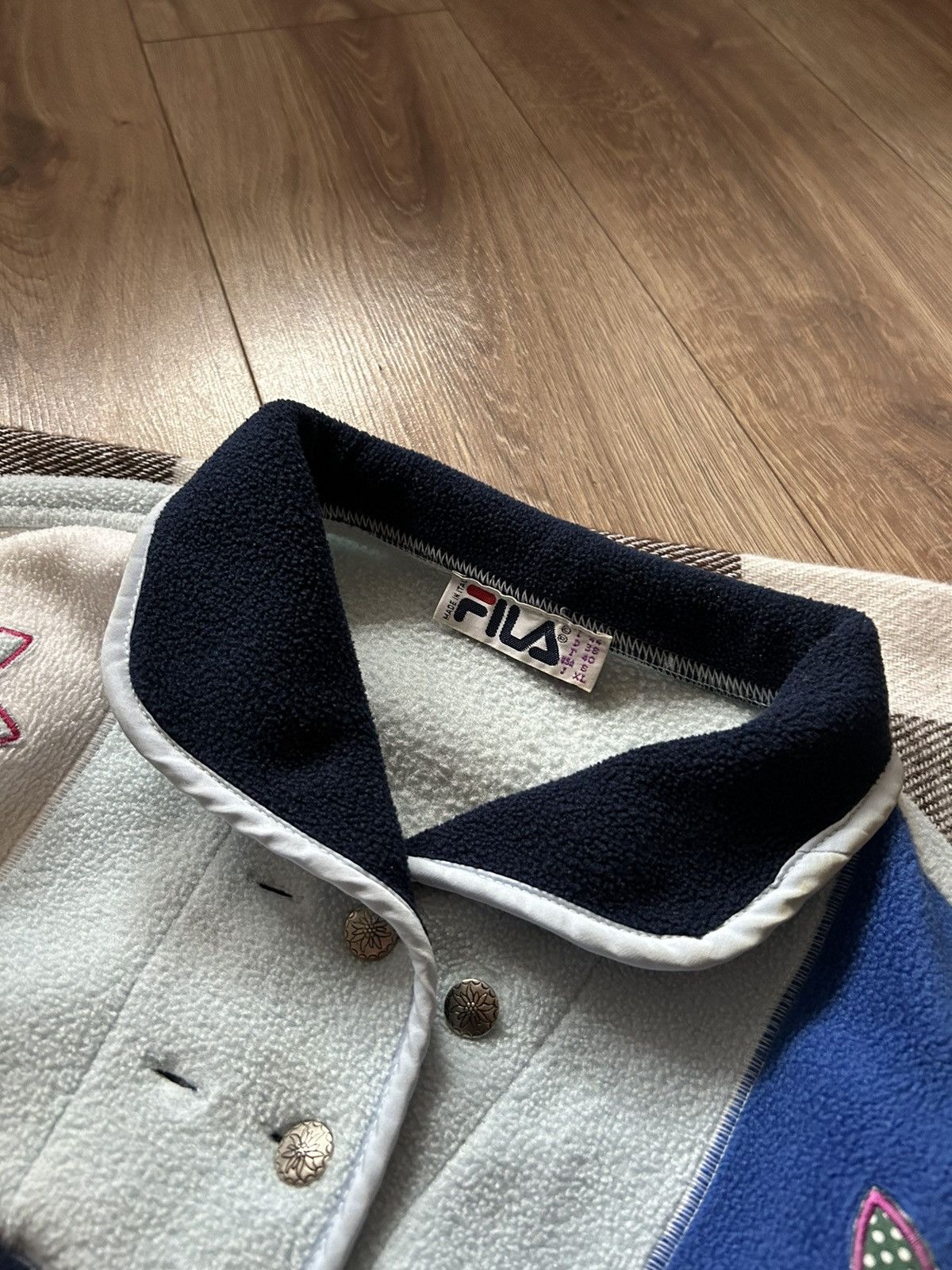 Fila × Vintage Vintage Fila made in Usa flowers made in usa fleece Size US M / EU 48-50 / 2 - 3 Thumbnail