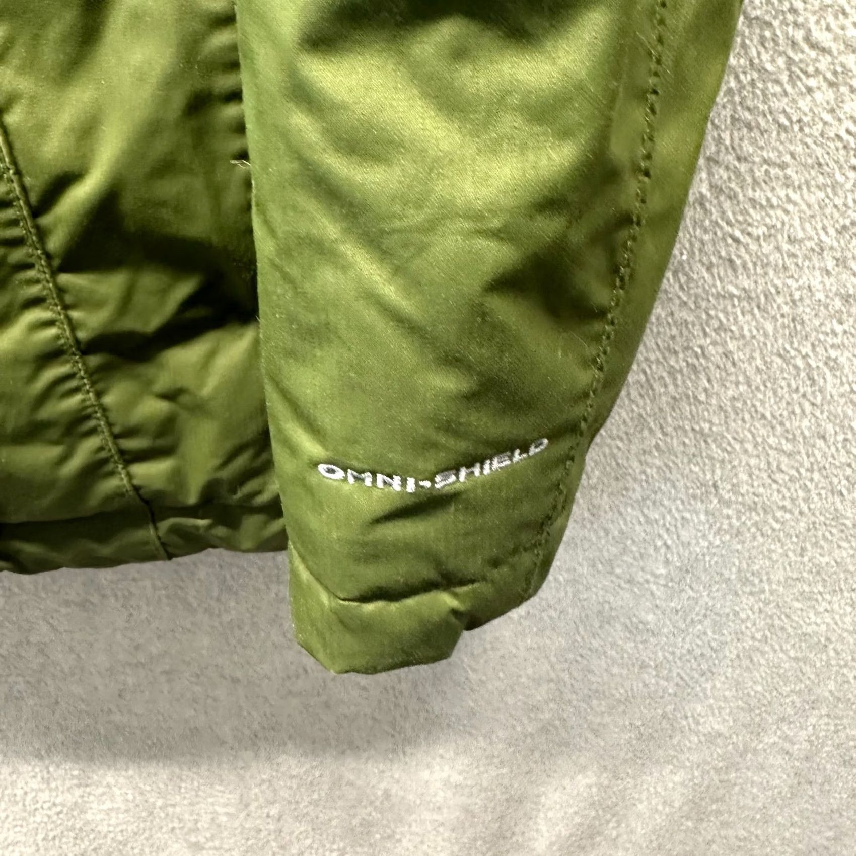 Vintage Columbia Jacket Womens Medium Green Waterproof Full Zip Winter Coat Hooded Size M / US 6-8 / IT 42-44 - 5 Thumbnail