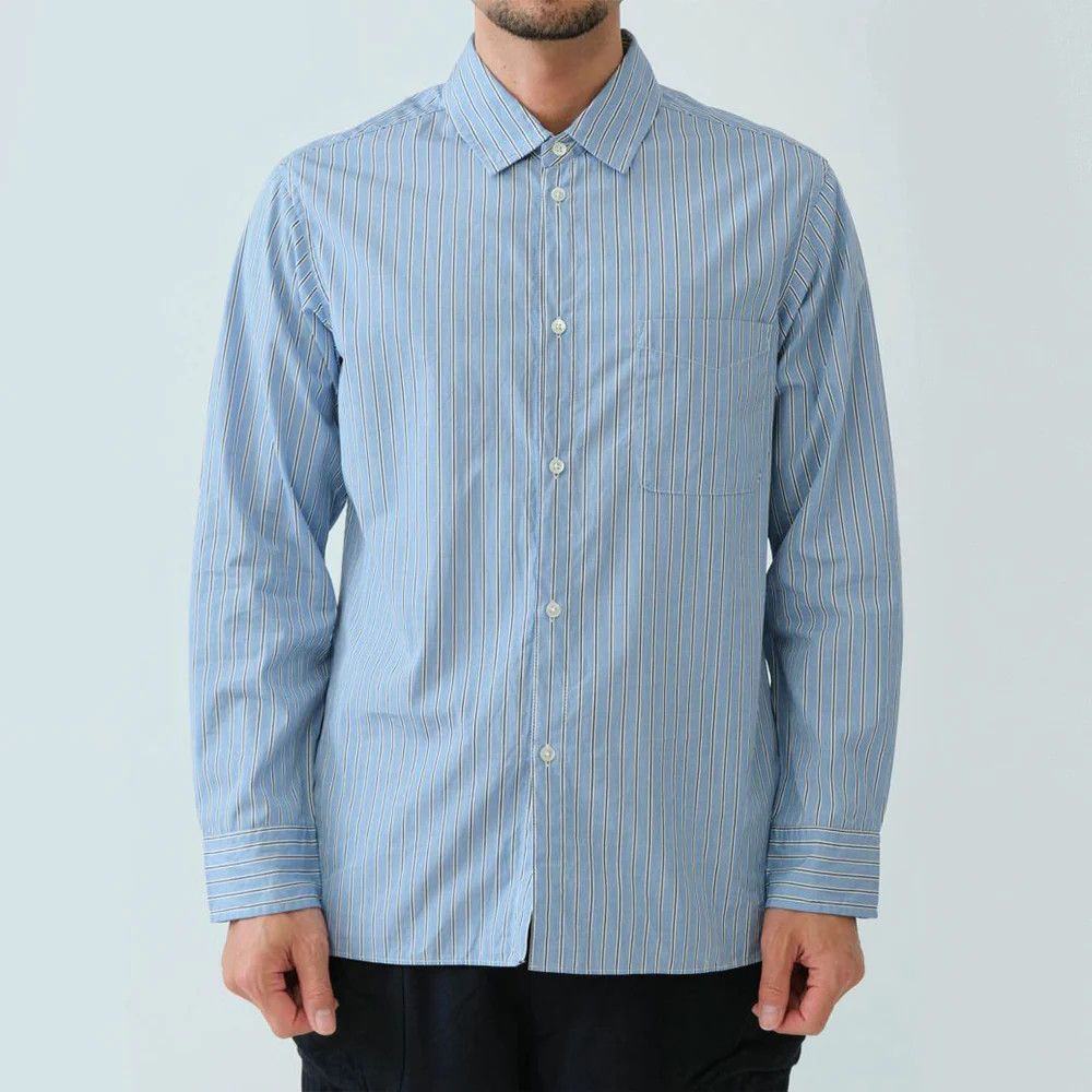 Sage De Cret Sage De Cret Thomas Mason Stripe shirt size XL, new w/tags Size US XL / EU 56 / 4 - 6 Thumbnail