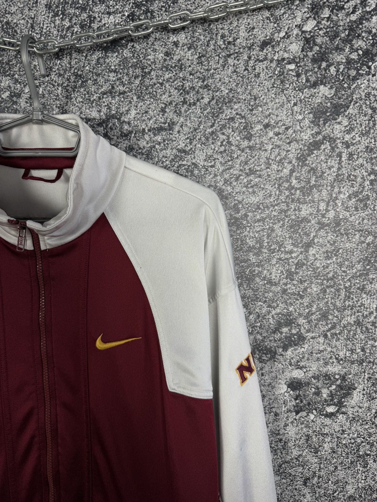 Nike Nike Authentic Basketball Full Zip Vintage Jacket 90s Size L Size US L / EU 52-54 / 3 - 2 Thumbnail