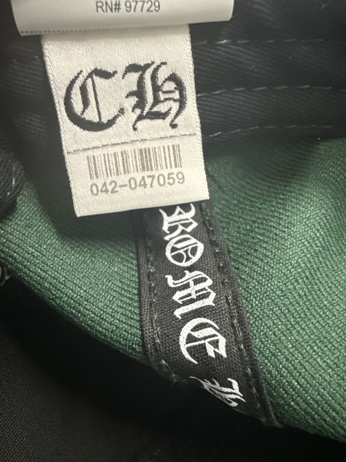 Chrome Hearts CHROME HEARTS LETTER HAT GREEN WHITE Size ONE SIZE - 4 Thumbnail
