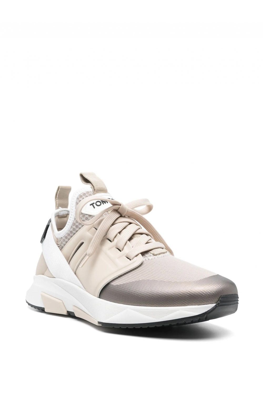 Tom Ford o1sndg0126 Size: 12 TF / Jago Low-Top Sneakers in Beige Size US 12 / EU 45 - 2 Thumbnail