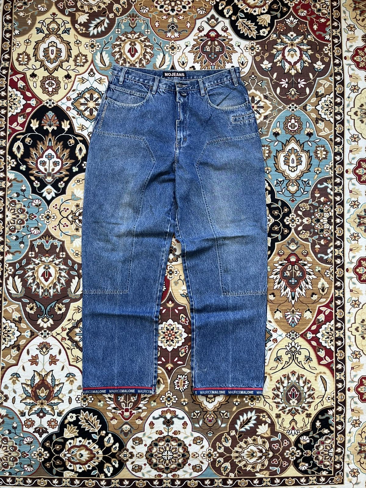 Designer × Other × Vintage Maurice Malone double knee Size US 37 - 1 Thumbnail