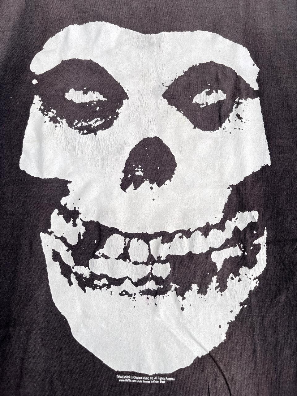 Band Tees Vintage Misfits Faded shirt Size US XL / EU 56 / 4 - 3 Thumbnail