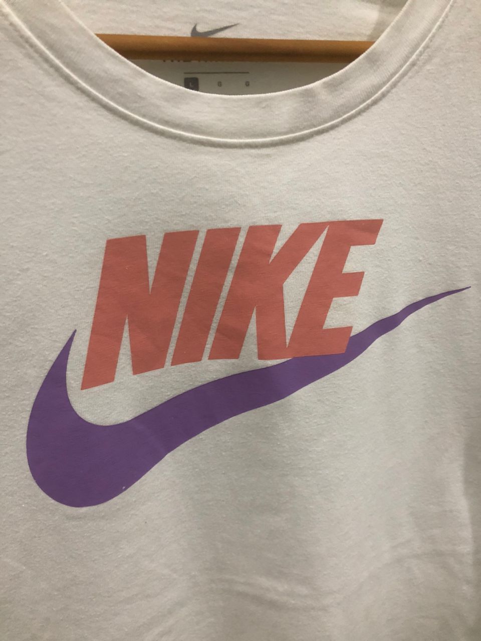 Nike Nike Swoosh logo white shirt Size US M / EU 48-50 / 2 - 4 Thumbnail