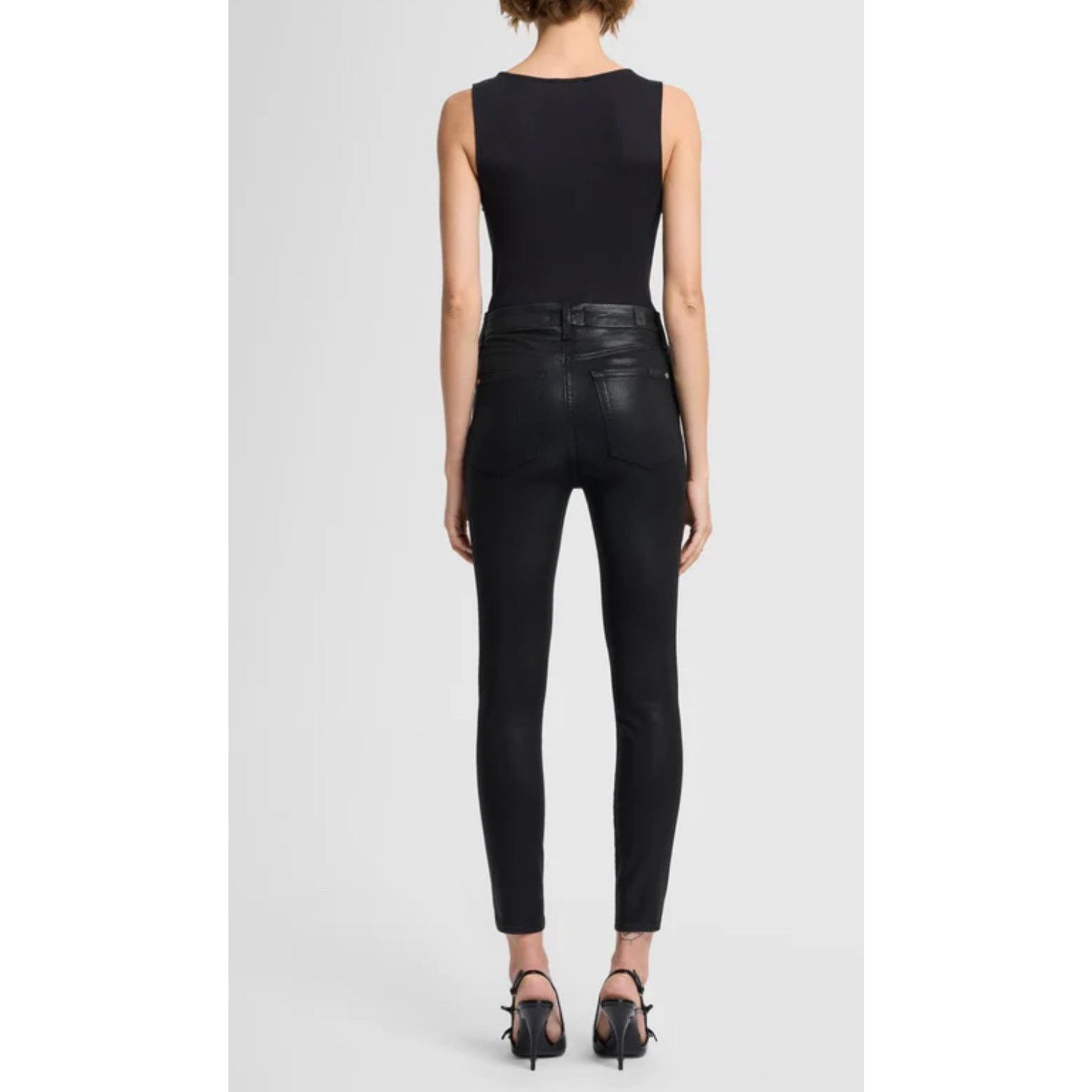 7 For All Mankind 7 for all Mankind - B(AIR) HIGH WAIST ANKLE SKINNY/ sz 23 Size 23" - 3 Thumbnail