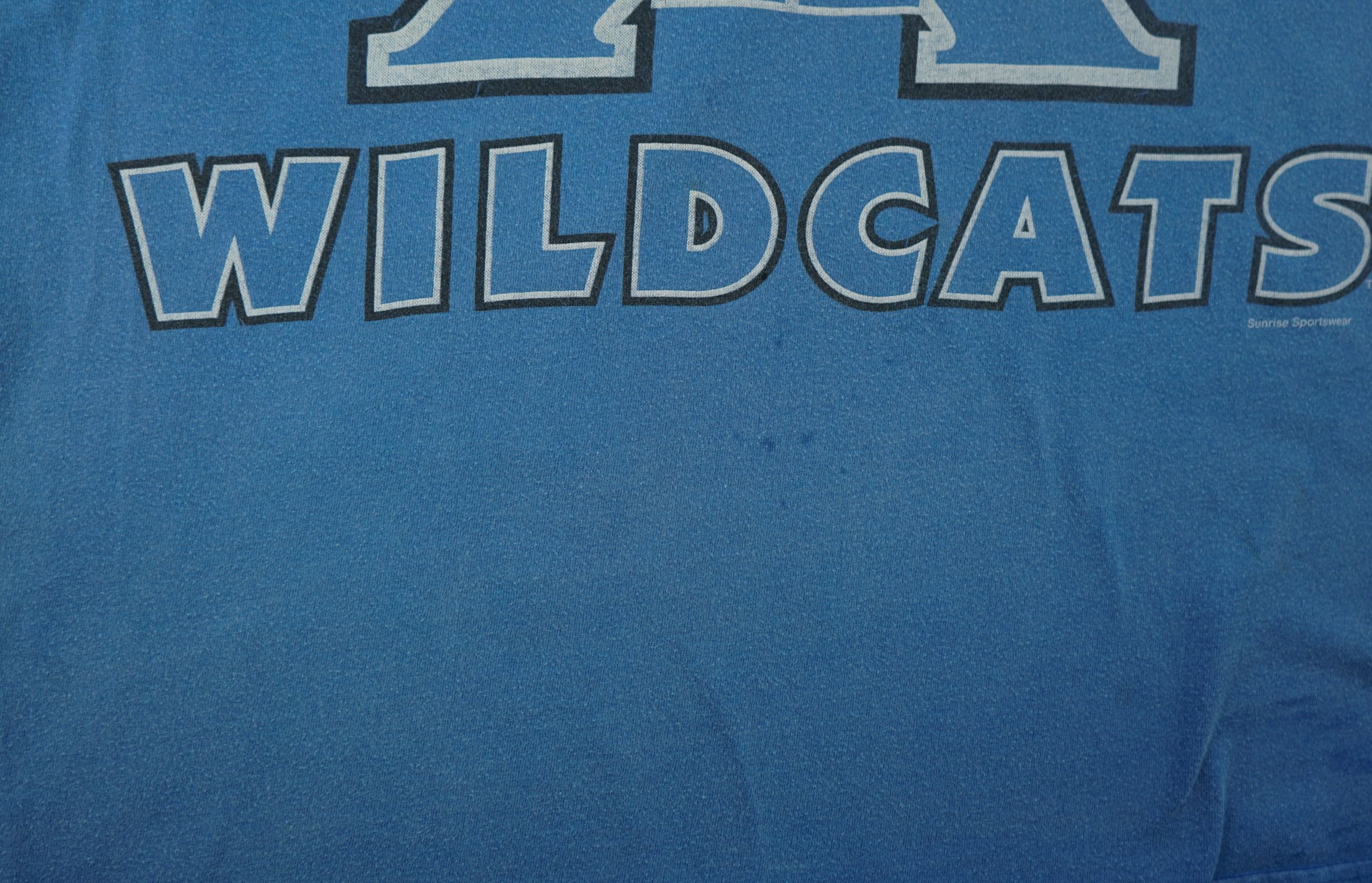 Vintage Vintage 90s Kentucky UK Wildcats T Shirt Size US XL / EU 56 / 4 - 6 Thumbnail