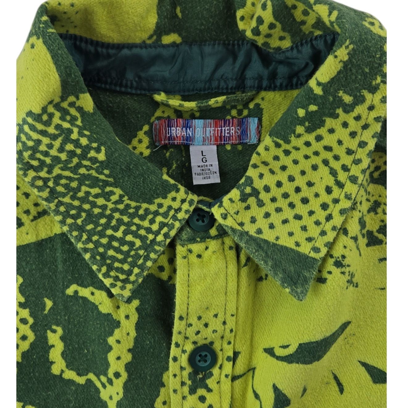 Urban Outfitters Urban Outfitters | Eye Catching Street Wear Flannel | Large Size US L / EU 52-54 / 3 - 3 Thumbnail