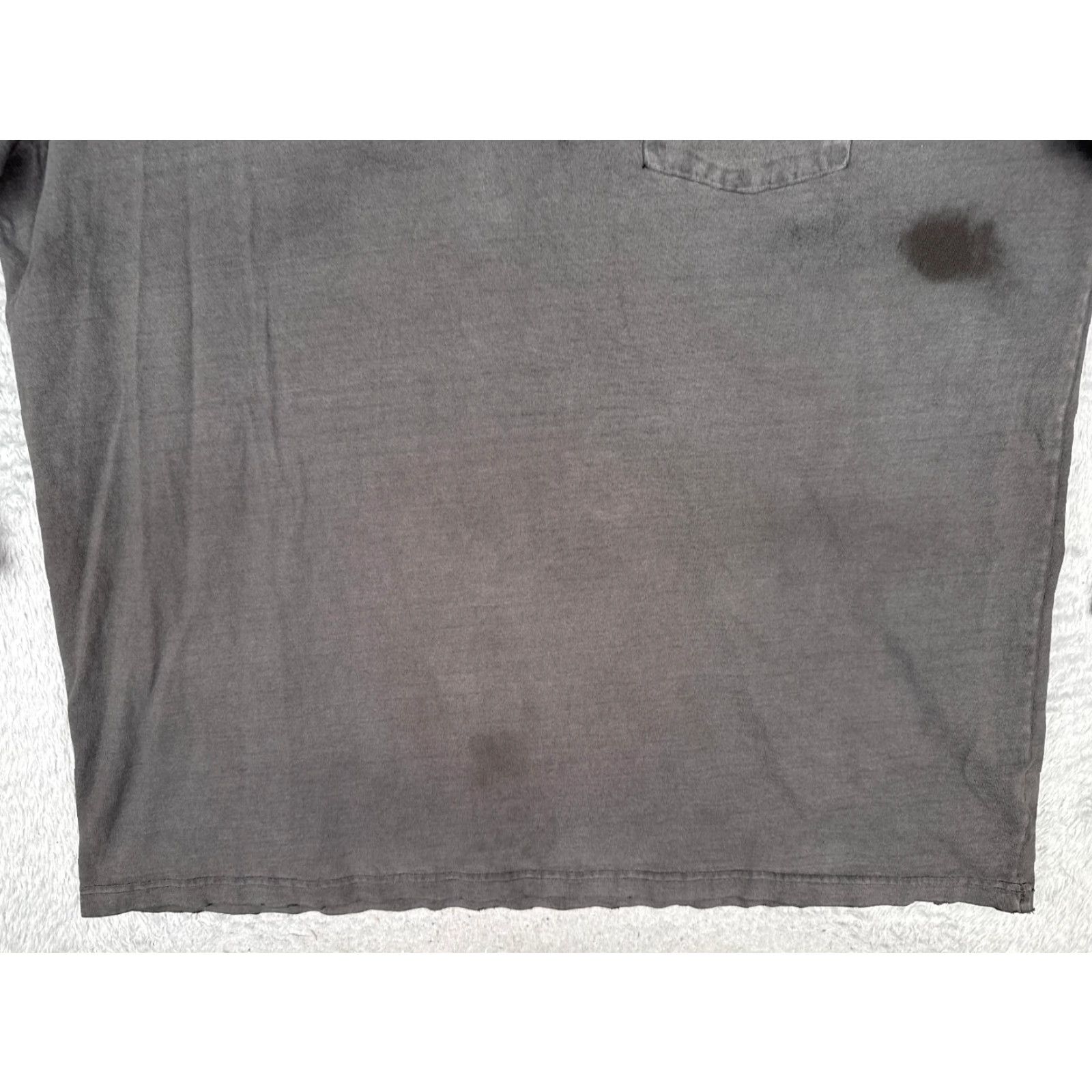 Carhartt Carhartt Shirt Men 2XL Gray Long Sleeve Pocket Crew Neck Cotton Knit All Seasons Pocket Carhartt Men'S K87 2XL Tall Womens? Wait. Size US XXL / EU 58 / 5 - 5 Thumbnail