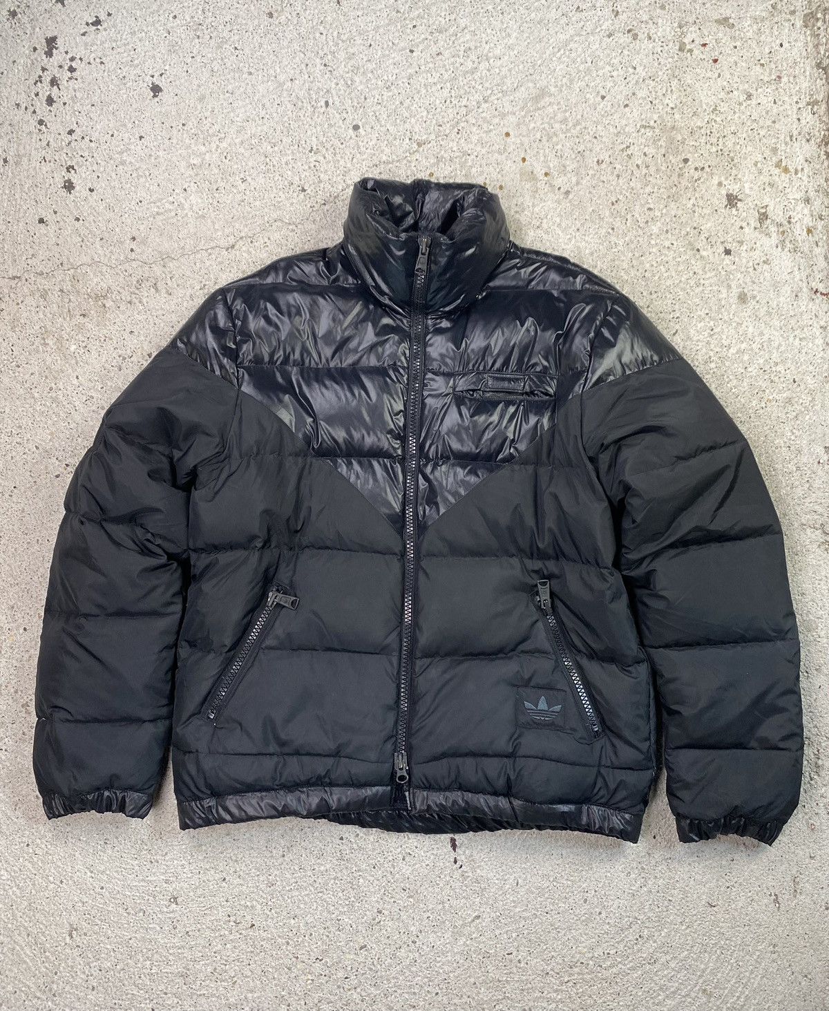 Adidas Adidas vintage puffer down jacket black 90s y2k Size US L / EU 52-54 / 3 - 1 Thumbnail