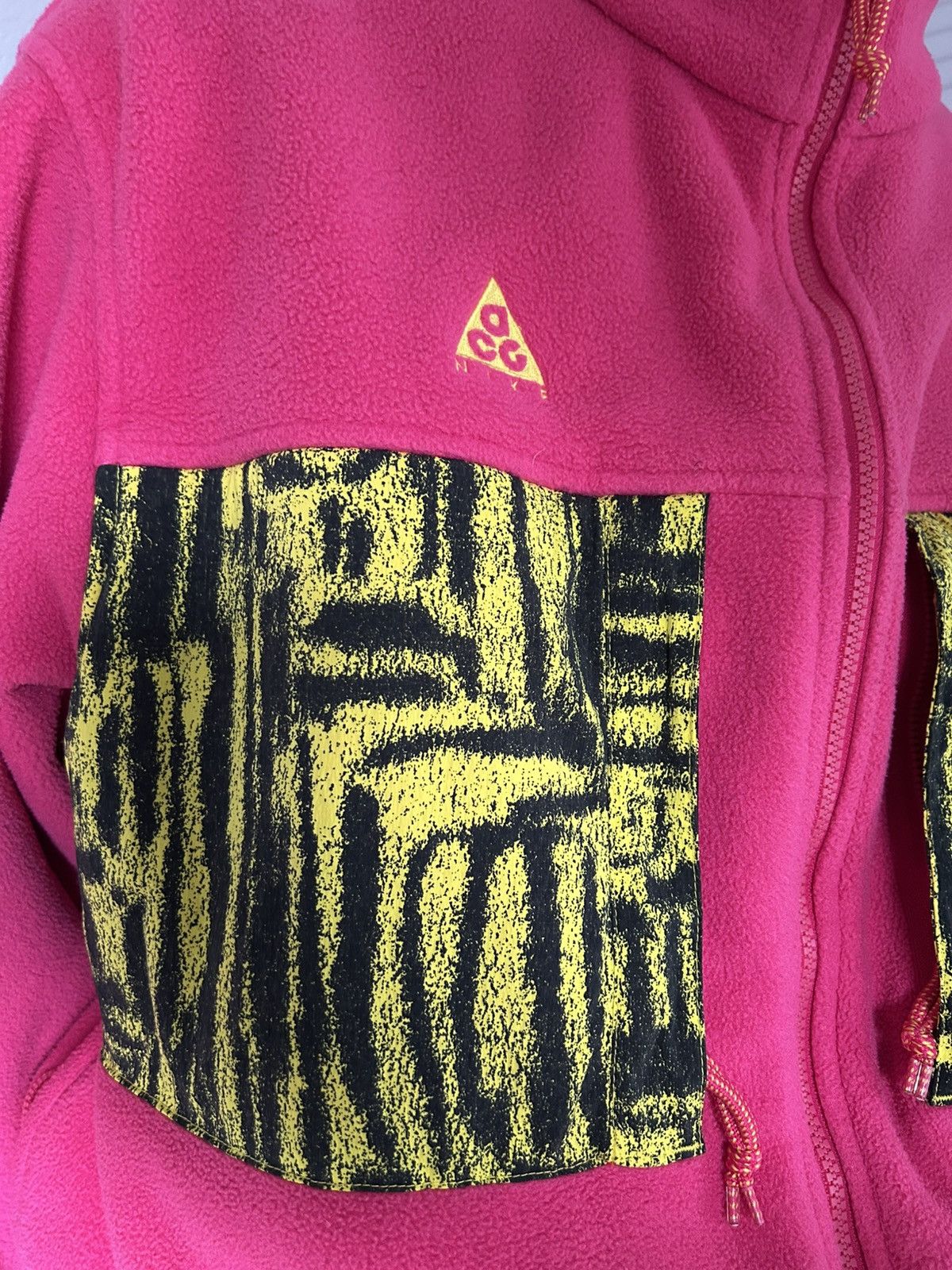 Nike Nike ACG Microfleece Jacket Rush Pink - US Large Size US L / EU 52-54 / 3 - 3 Thumbnail
