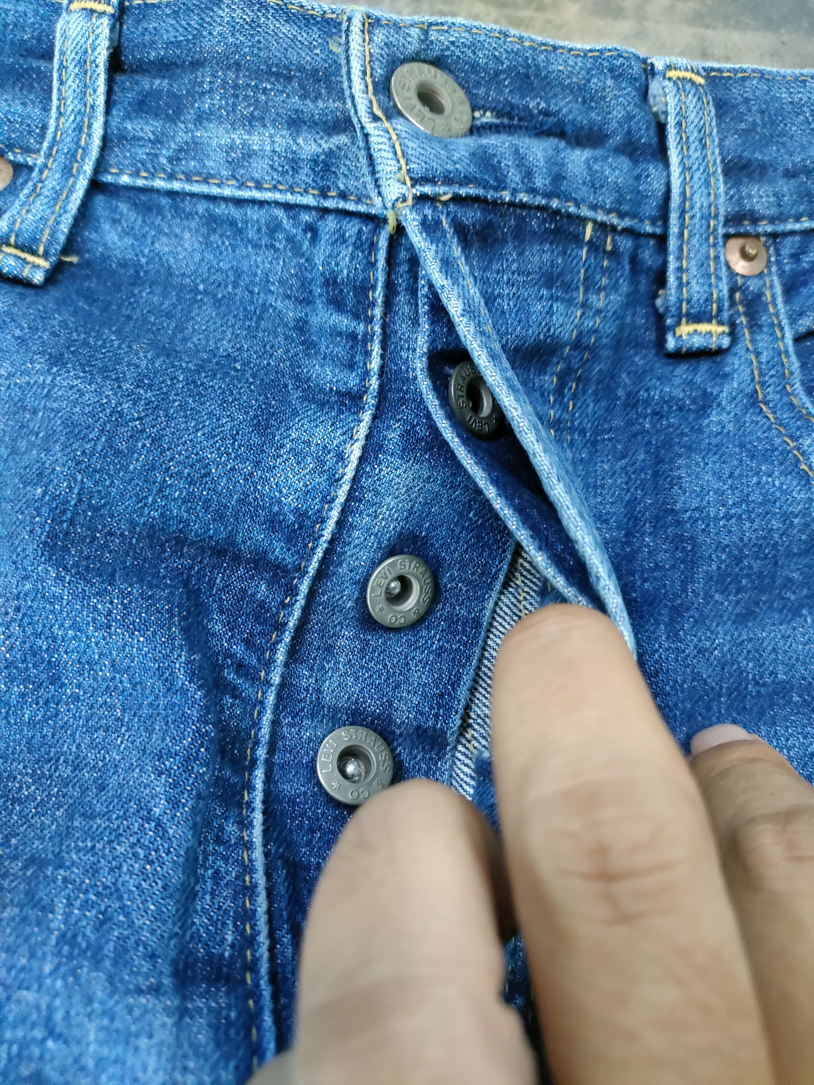 If Six Was Nine × Levi's Vintage Clothing × Vintage Levi's 702 Big E Bucleback Selvedge Jeans Size US 32 / EU 48 - 4 Thumbnail