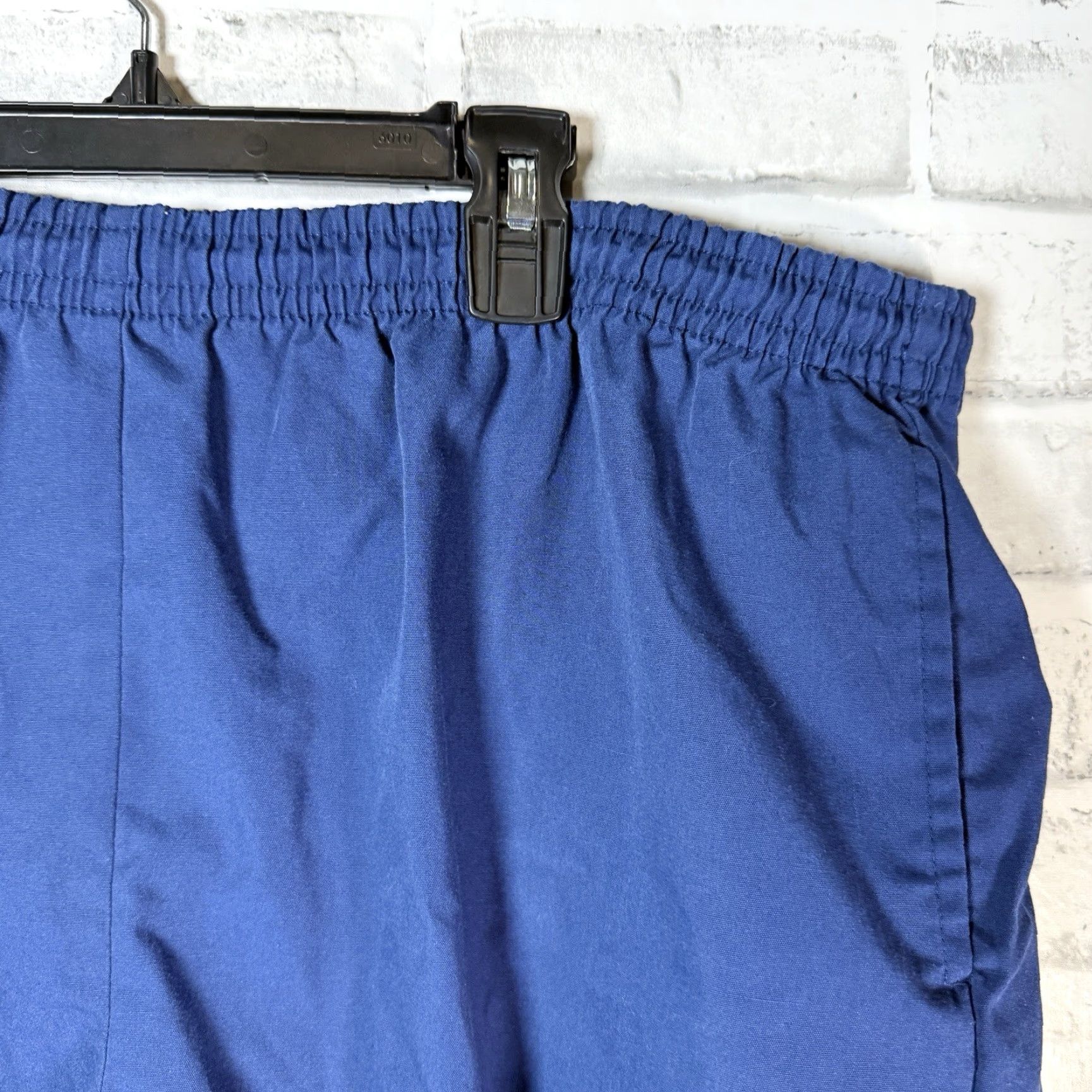 Converse VINTAGE Converse Athletic Shorts Men XL Dark Blue Drawstring Activewear Size US 36 / EU 52 - 2 Thumbnail