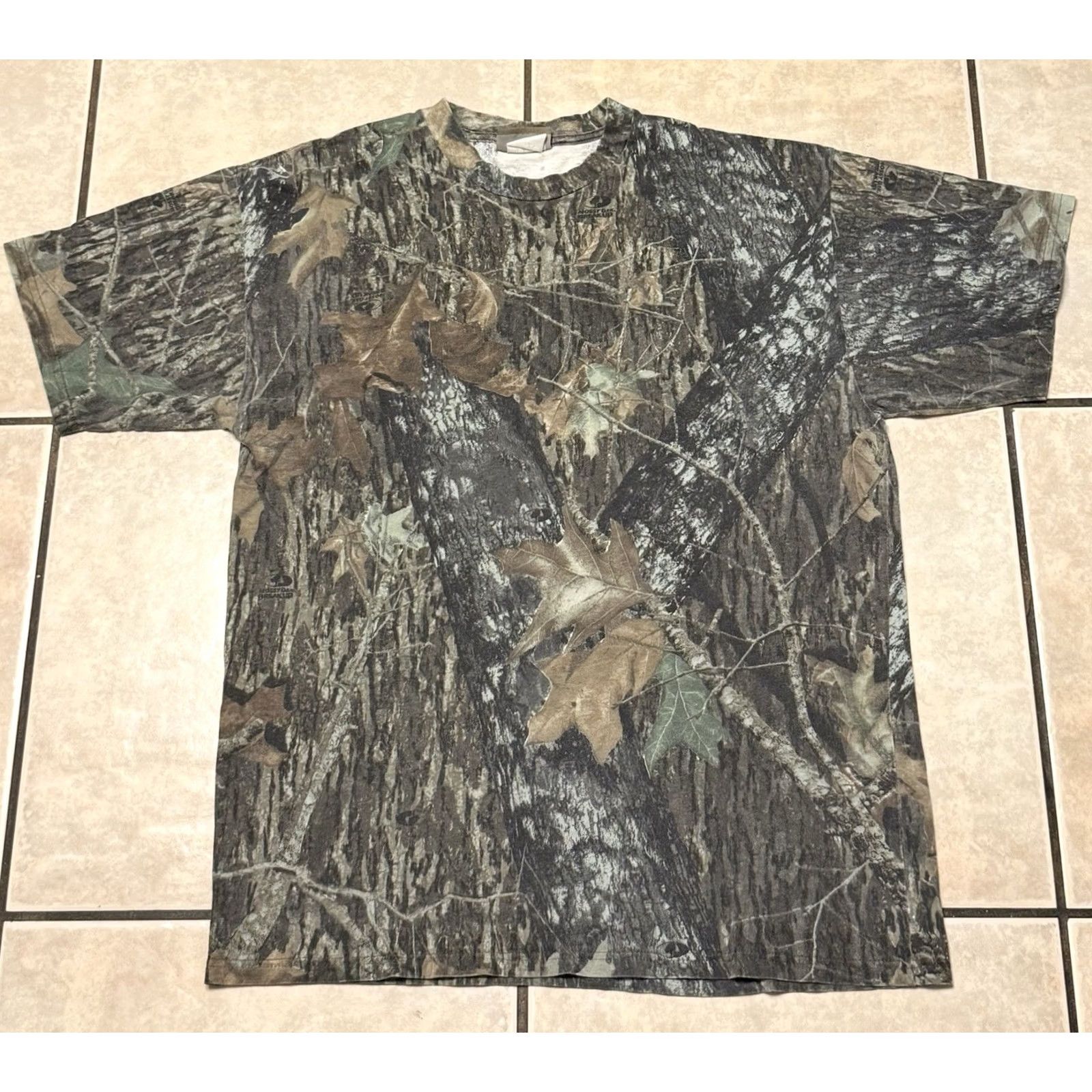 Jerzees VINTAGE Jerzees T-Shirt Mossy Oak Breakup Camouflage Camouflage 90s Hunting Mossy Oak Unisex Adults L Shirt Mens Womens Size US L / EU 52-54 / 3 - 2 Thumbnail