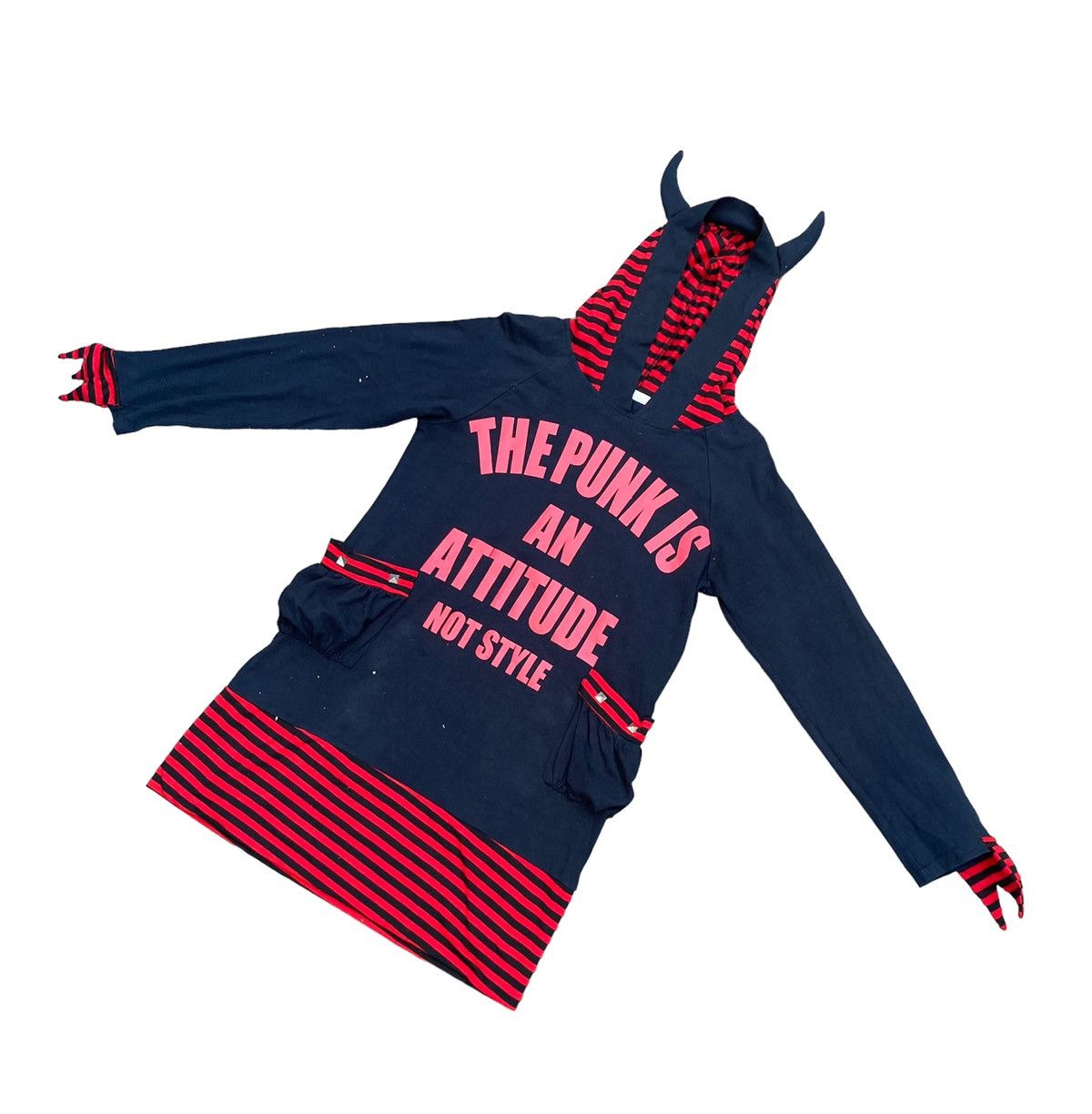 Japanese Brand ACDC RAG Hoodie Size M / US 6-8 / IT 42-44 - 2 Thumbnail