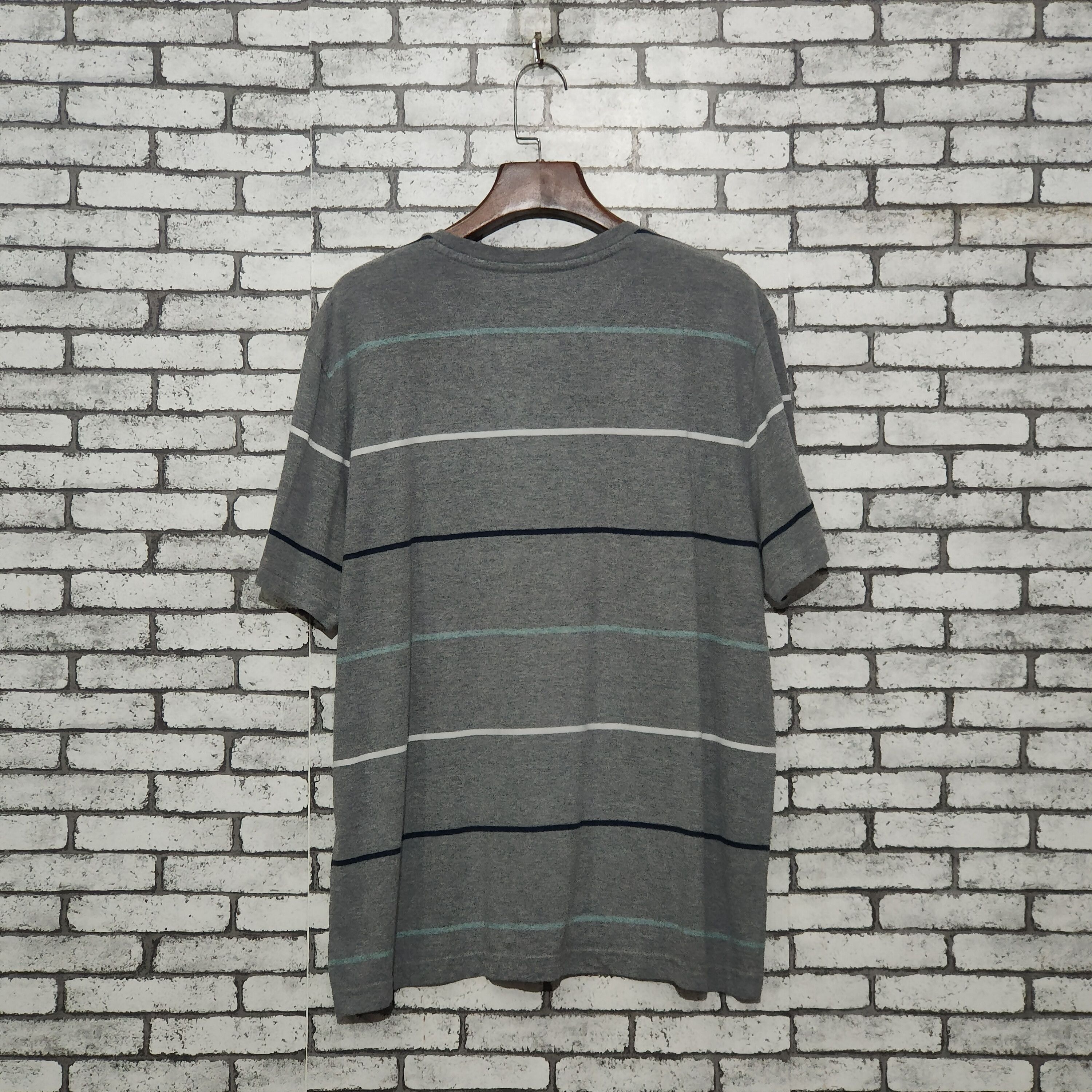 St. Johns Bay 🔥St John's Bay Stripes L Short Sleeve T-Shirts Size US L / EU 52-54 / 3 - 5 Thumbnail