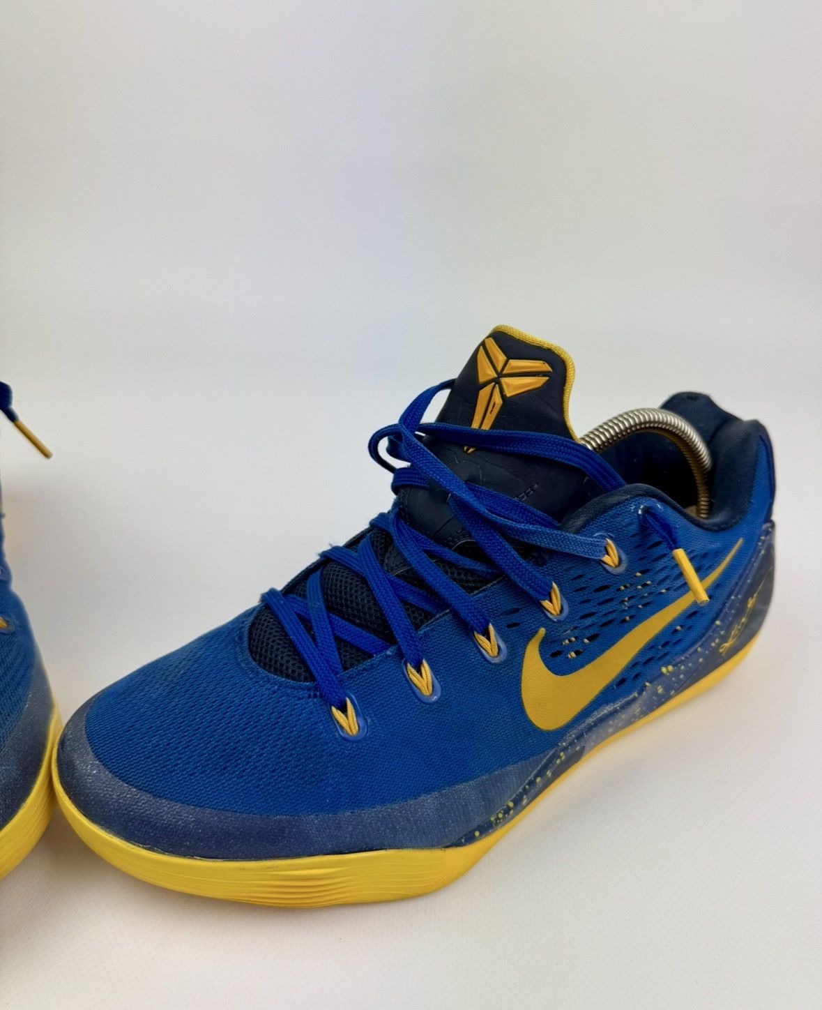 Nike Nike Kobe 9 EM Gym Blue University Gold Men's #646701-474 Size US 10 / EU 43 - 3 Thumbnail