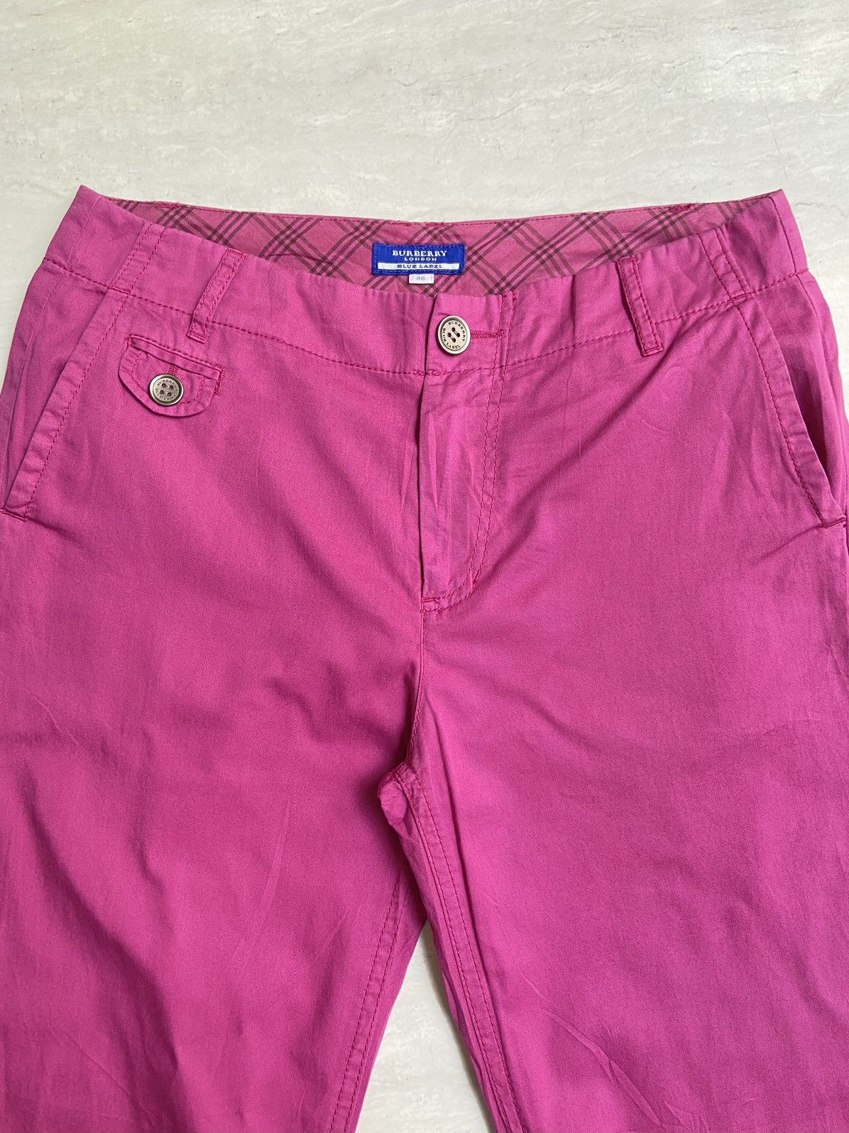 Burberry BURBERRY Pink Long Pants Size US 30 / EU 46 - 8 Thumbnail