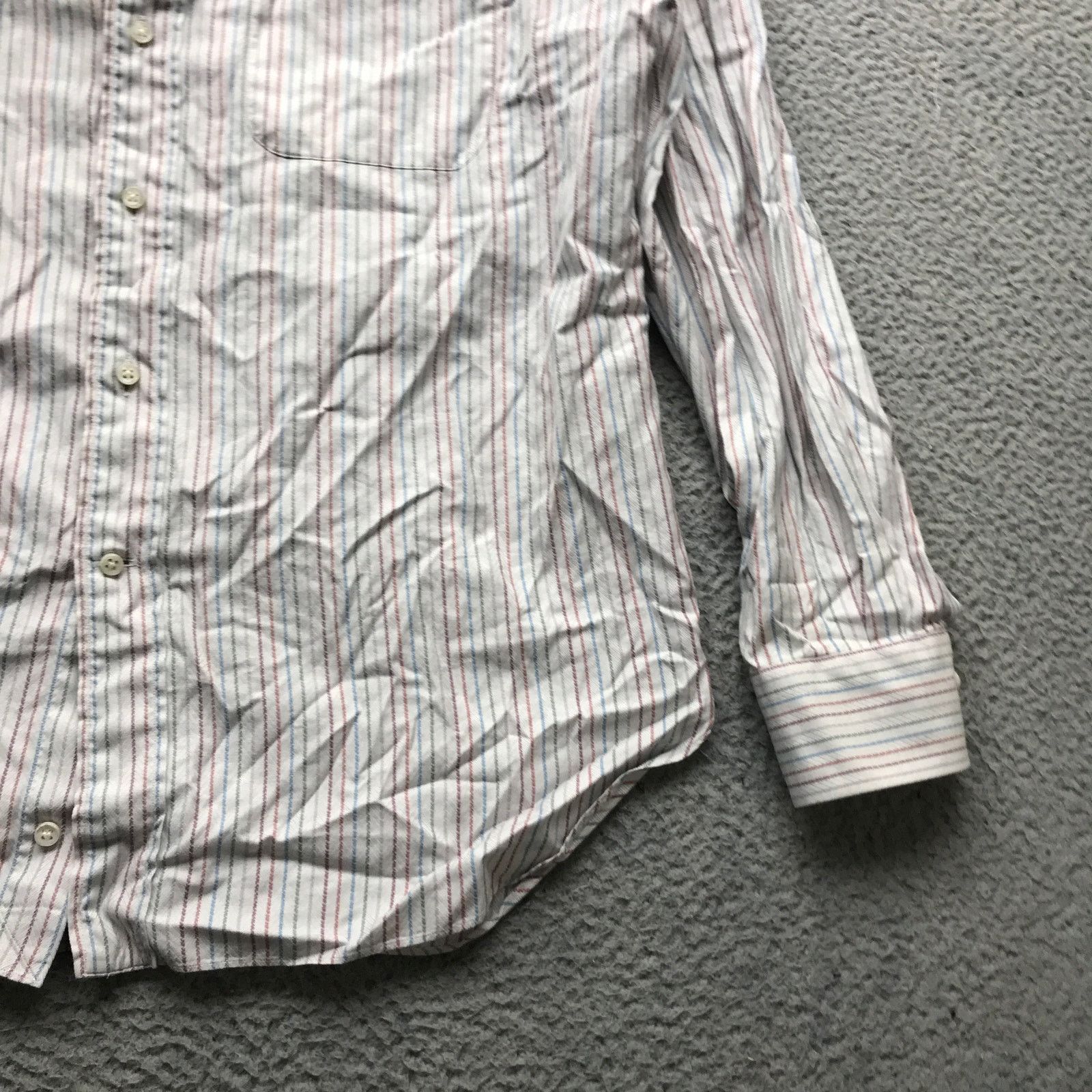 Ermenegildo Zegna Ermengildo Zegna Portofino Button Up Shirt Large Long Sleeve Size US XL / EU 56 / 4 - 6 Thumbnail