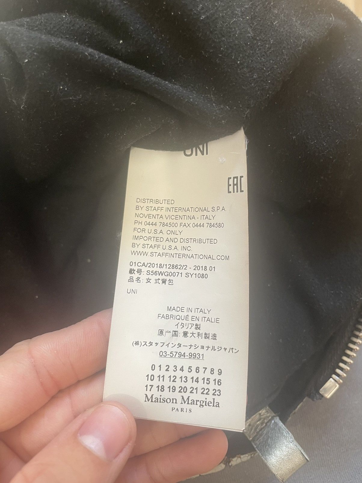 Maison Margiela Maison Margiela S56WG0071 collapsible handbag Size ONE SIZE - 4 Thumbnail