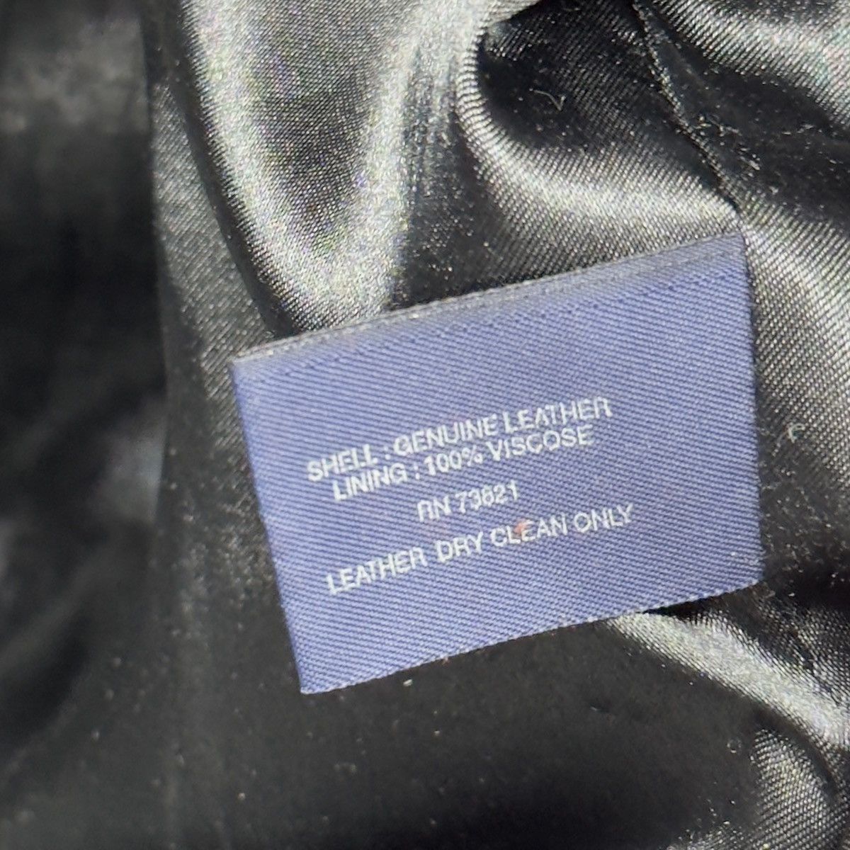 Vintage Vintage Faded Black Leather Blouson Jacket ERD Grunge Chrome Size US L / EU 52-54 / 3 - 10 Thumbnail