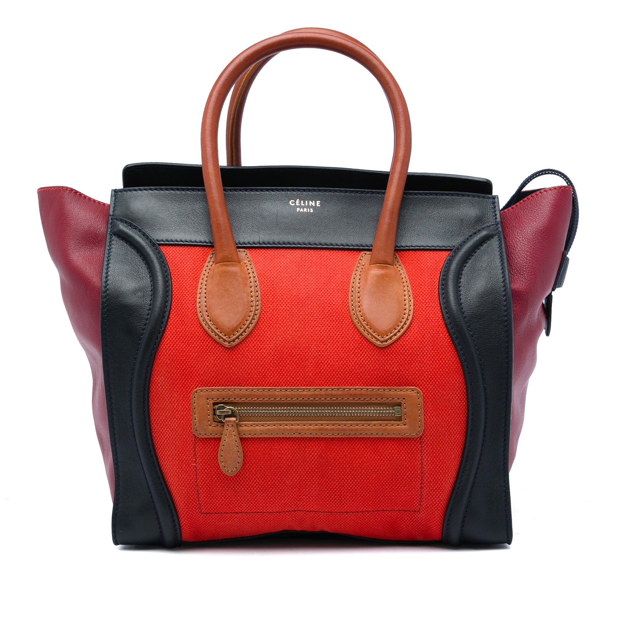 Celine Multicolor Canvas and Leather Luggage Tote Size ONE SIZE - 1 Thumbnail