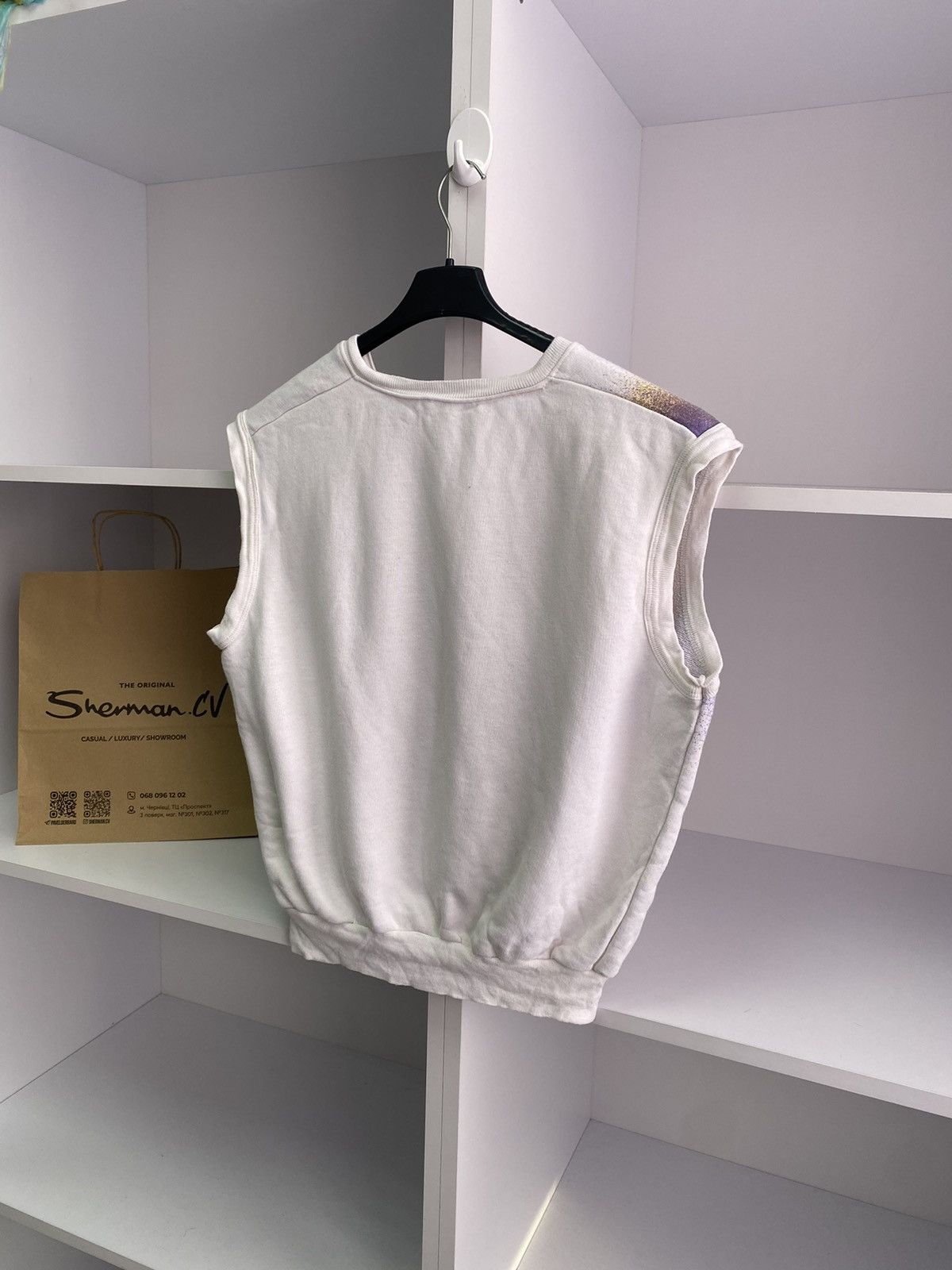 Sergio Tacchini × Vintage Vintage Sergio Tacchini Sweater Italy Casual Tennis Vest Size US M / EU 48-50 / 2 - 11 Thumbnail