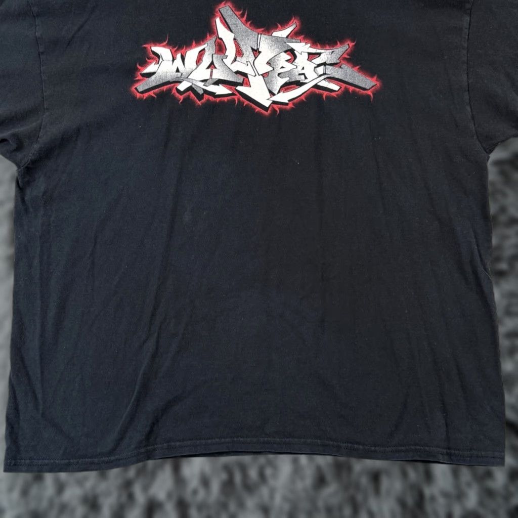 Gildan VINTAGE Bloodhound Gang Shirt Mens 2XL Black Short Sleeve Wolfpac 90s Band Tour Size US XXL / EU 58 / 5 - 1 Thumbnail