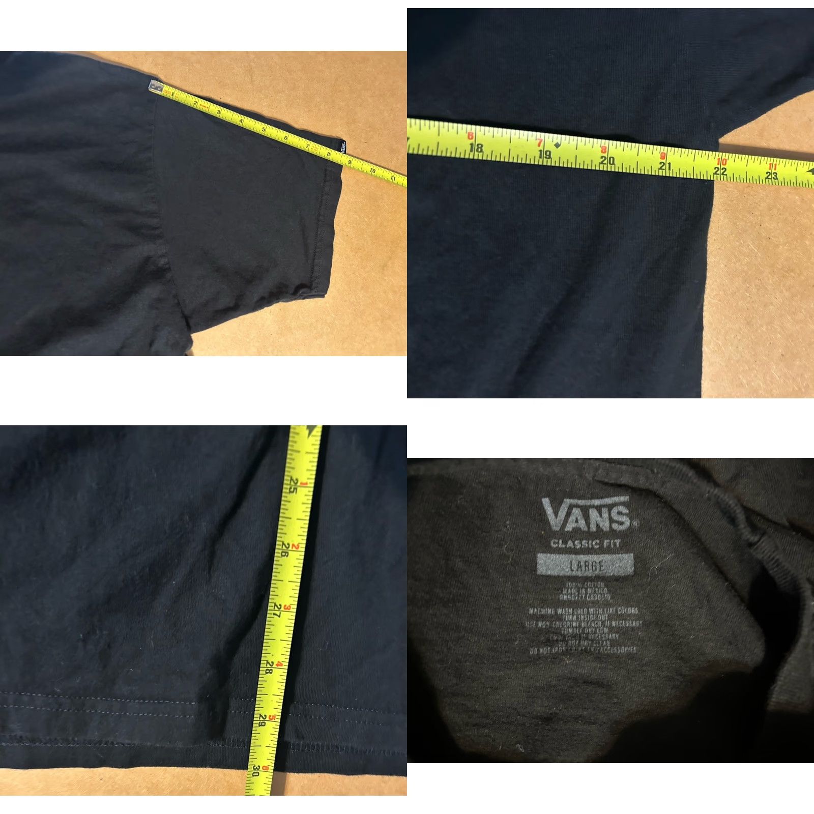 Vans VANS Shirt Men L Black Short Sleeve Graphic Tee Logo 66 Supply 2020 Off The Wall Size US L / EU 52-54 / 3 - 9 Thumbnail