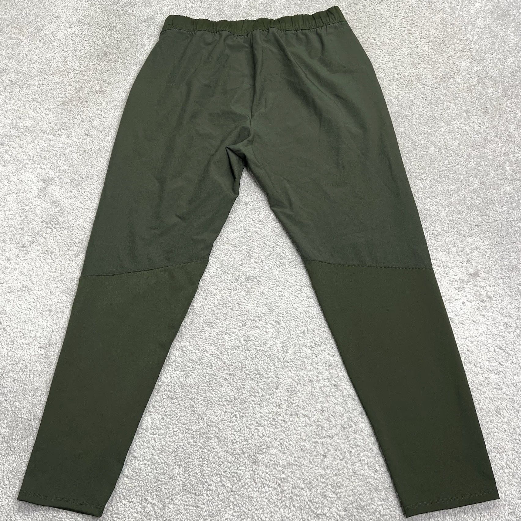 Abercrombie & Fitch VINTAGE? No — Abercrombie & Fitch Jogger Pants Mens Size Medium 28” Inseam Taper Stretch Green Size US 31 - 7 Thumbnail