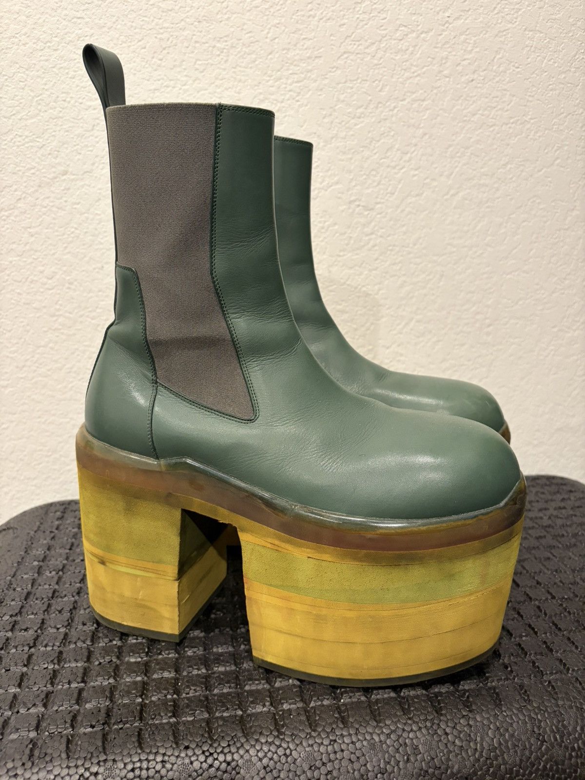 Rick Owens Rick Owens Beatle Bozo Chelsea Boots Custom Sole Size US 9 / EU 42 - 1 Thumbnail