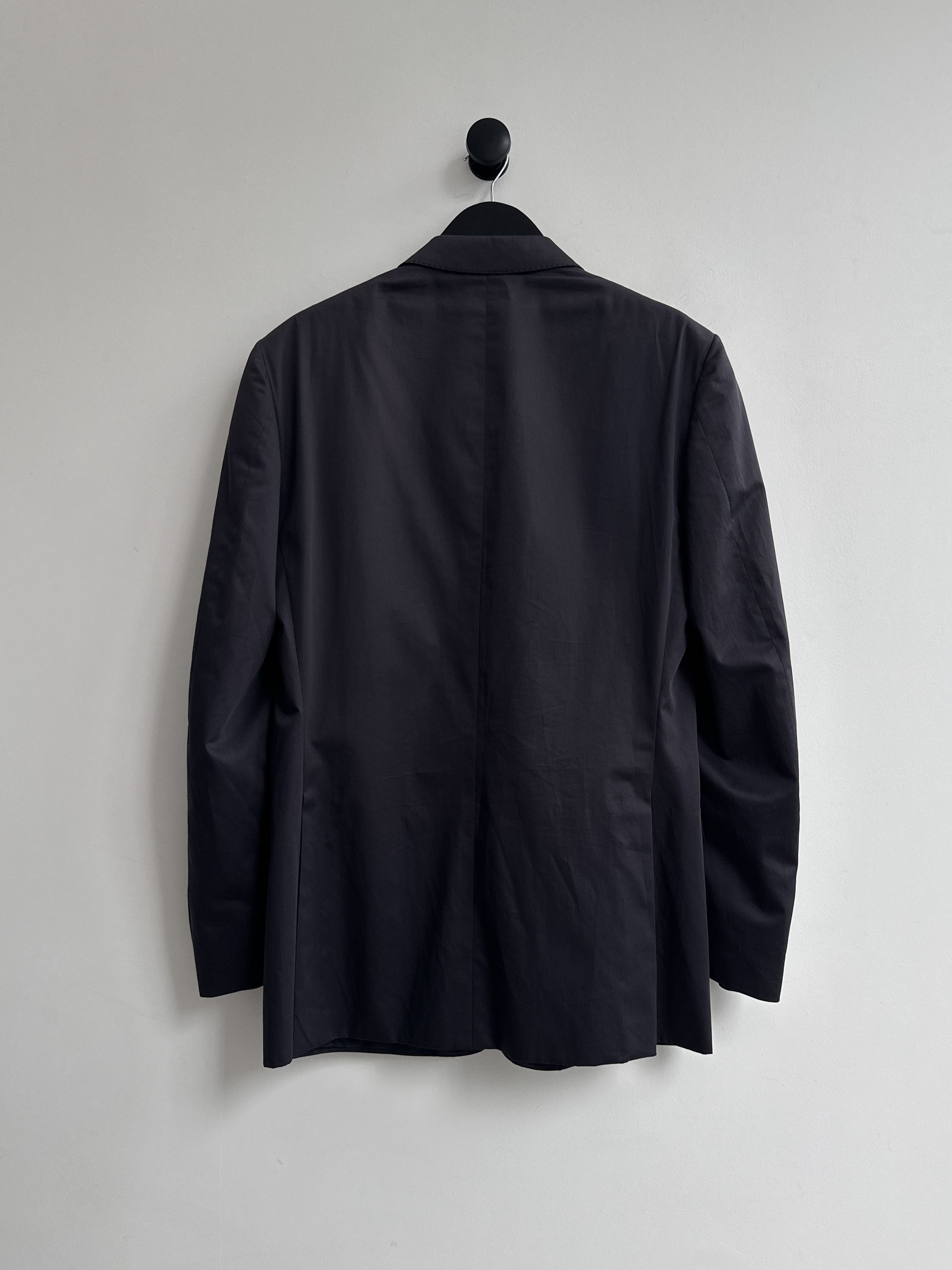 Ermenegildo Zegna Ermenegildo Zegna Navy Blazer Slim Fit Size 46R - 2 Thumbnail
