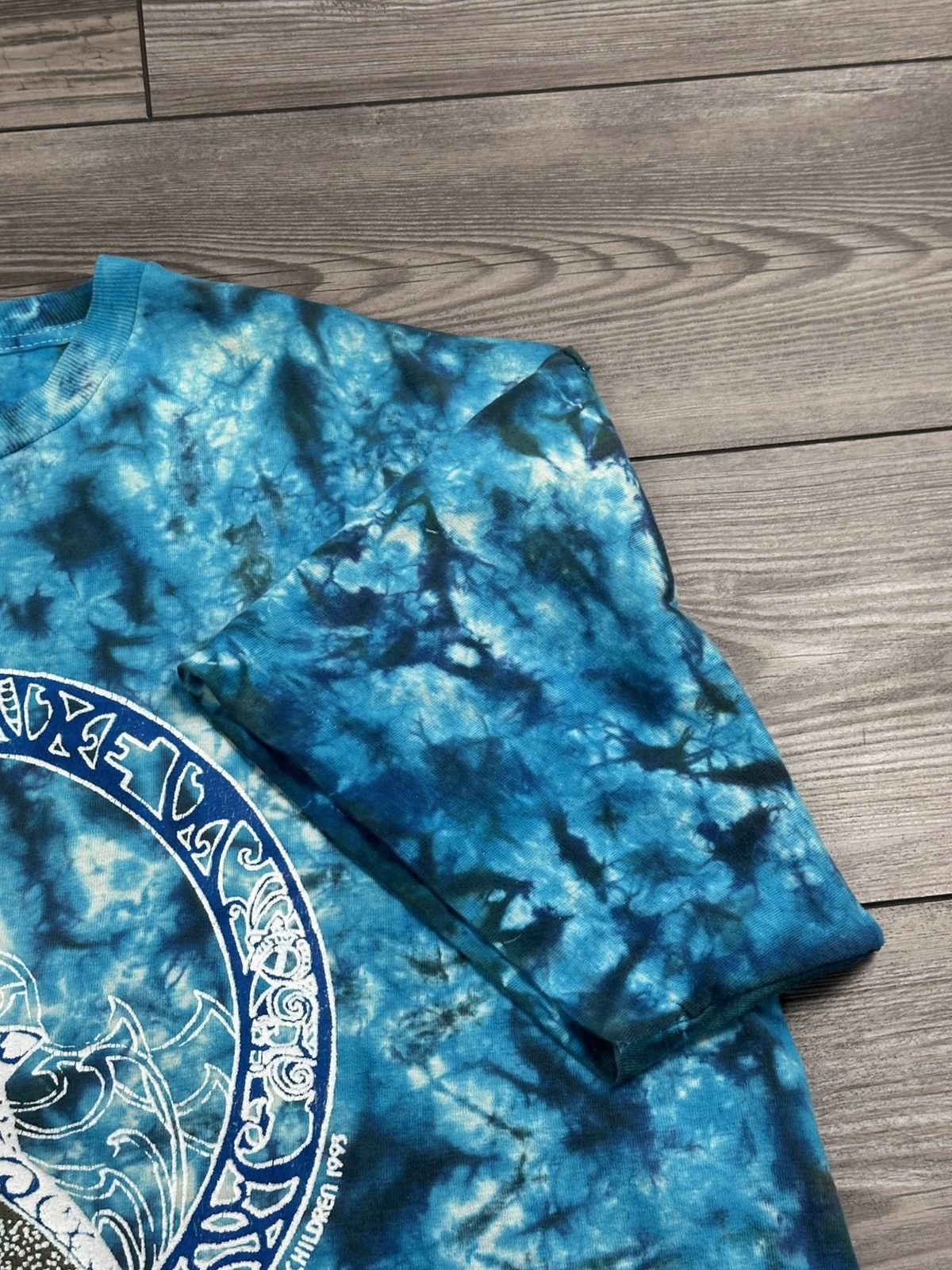 Vintage Vintage 90’s Preserve Marine Life Dolphin Tie Dye T Shirt Size US XL / EU 56 / 4 - 4 Thumbnail