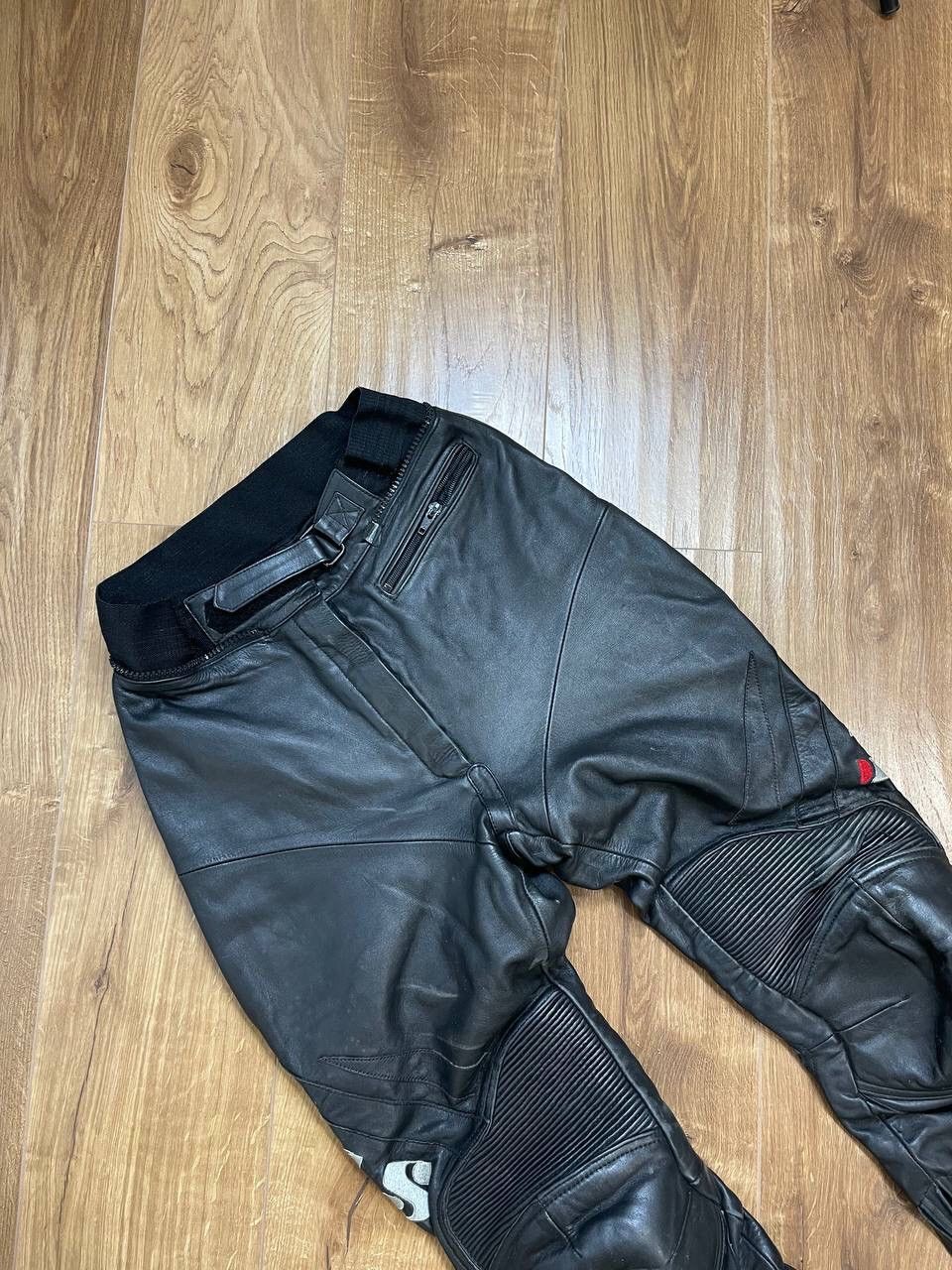 Vintage Vintage 90’s Y2K Style Moto Genuine Leather Pants Trousers Size US 30 / EU 46 - 4 Thumbnail
