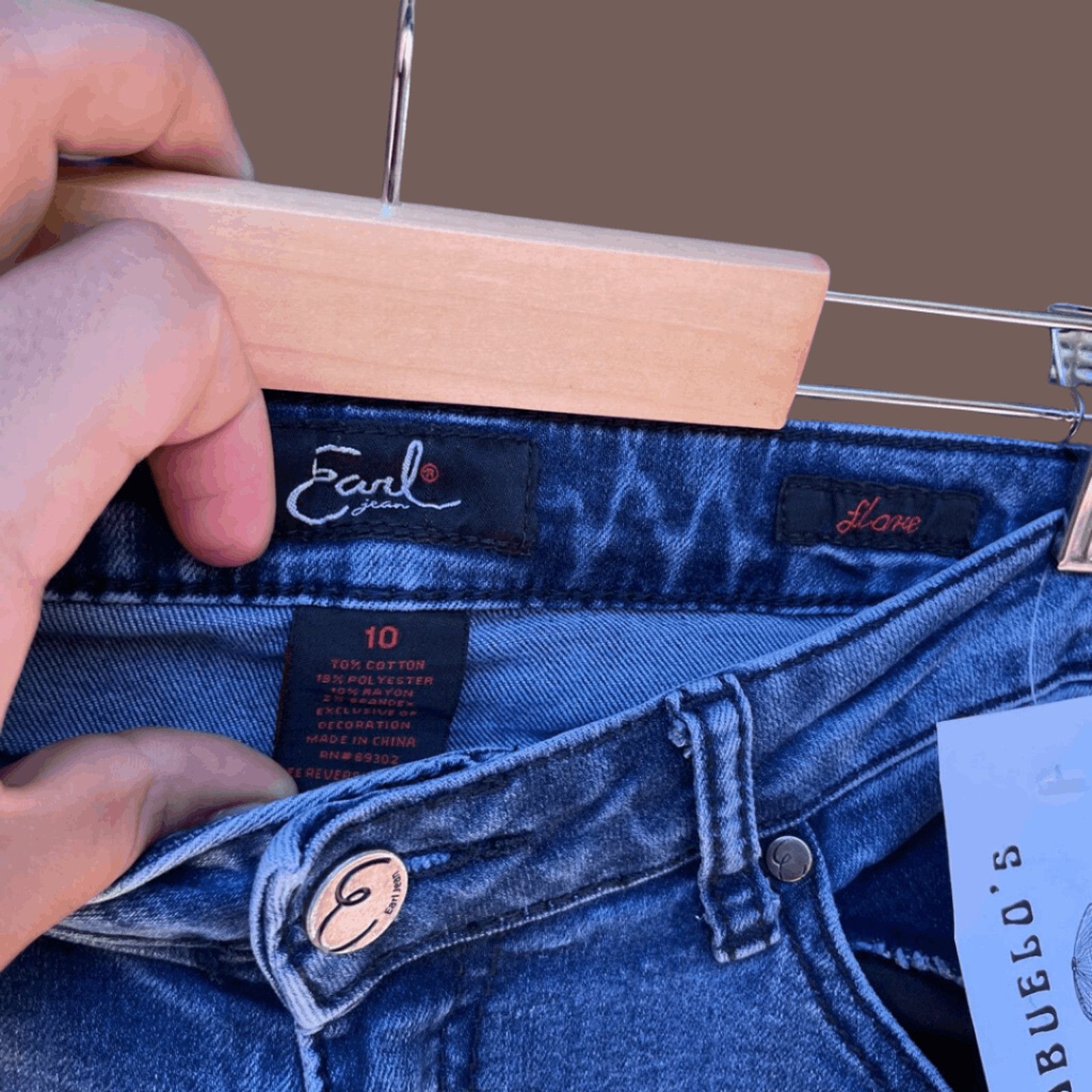 Earl Jeans VTG Flare Jeans | Earl Jean Low Rise | Y2K Archive Babe Size 27" / US 4 / IT 40 - 3 Thumbnail