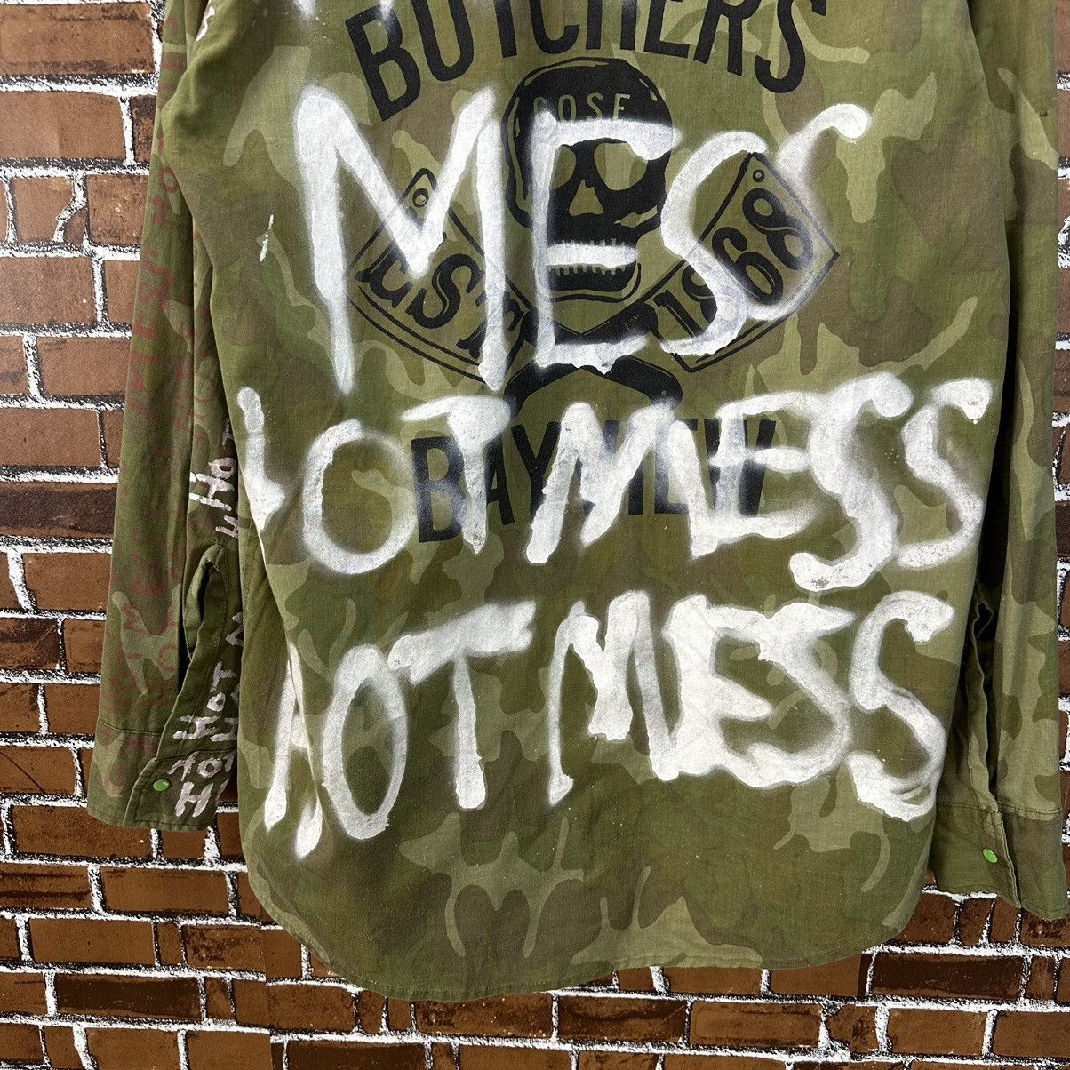 Maharishi Vintage Hot Mess Butchers Bayview Art Z150 Size US L / EU 52-54 / 3 - 3 Thumbnail