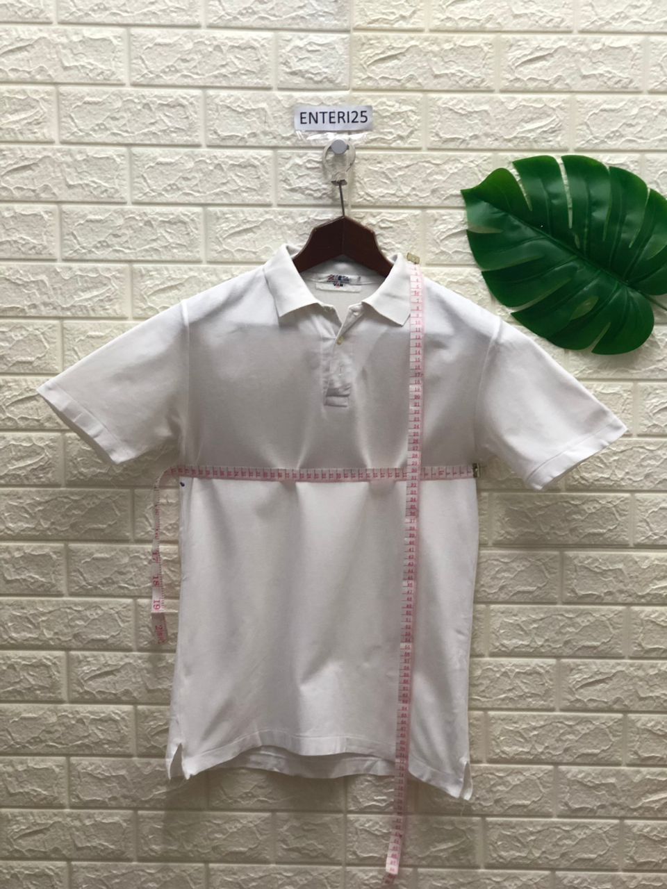 Vintage Vintage Van Jac white Polo Tee T-shirt Unisex Wear Size US M / EU 48-50 / 2 - 9 Thumbnail