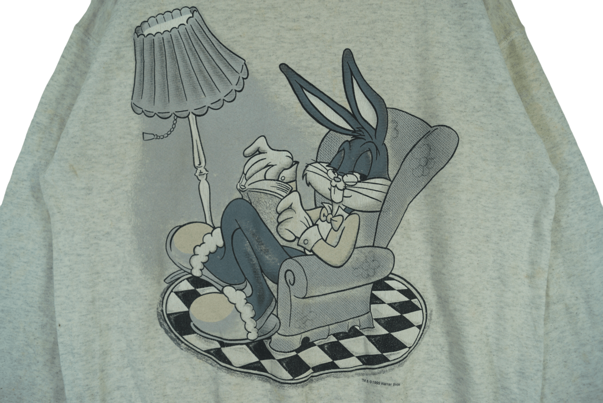 Vintage × Warner Bros Vintage 1995 Warner Bros Sweatshirt Nice Design Size US L / EU 52-54 / 3 - 2 Thumbnail