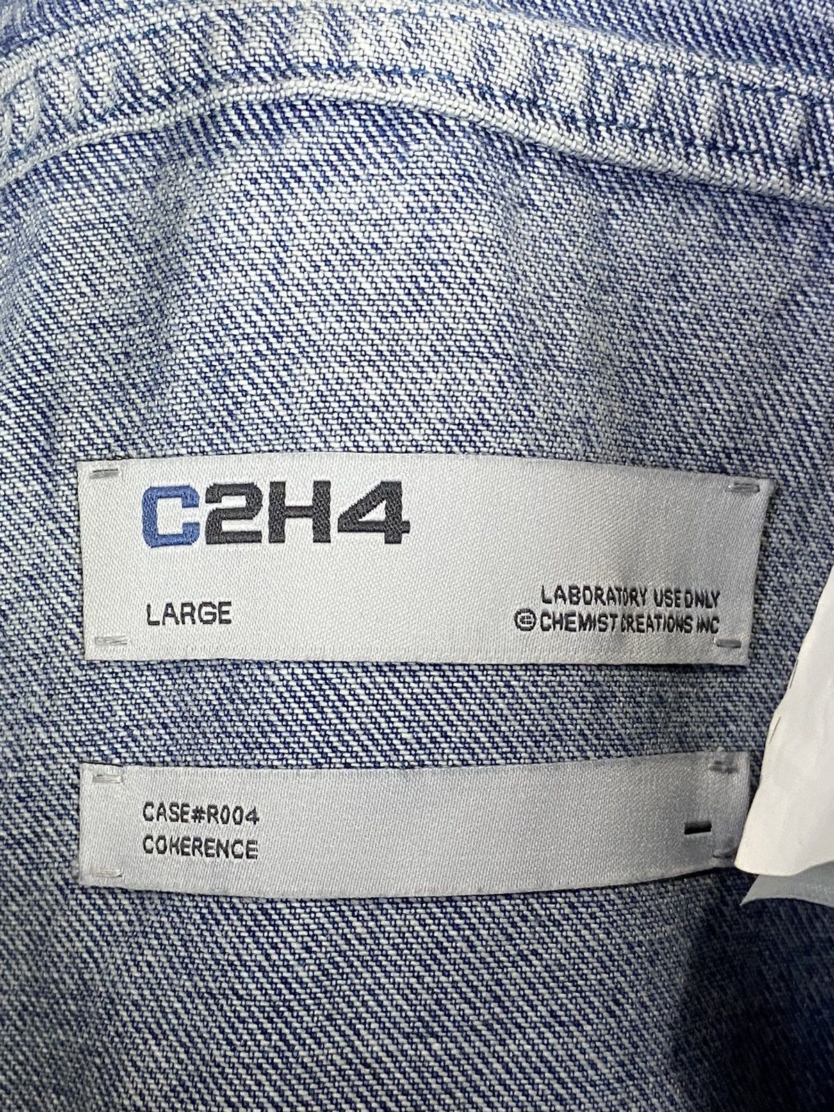C2H4 C2H4 - Paneled flared Denim pants Size US 33 - 3 Thumbnail