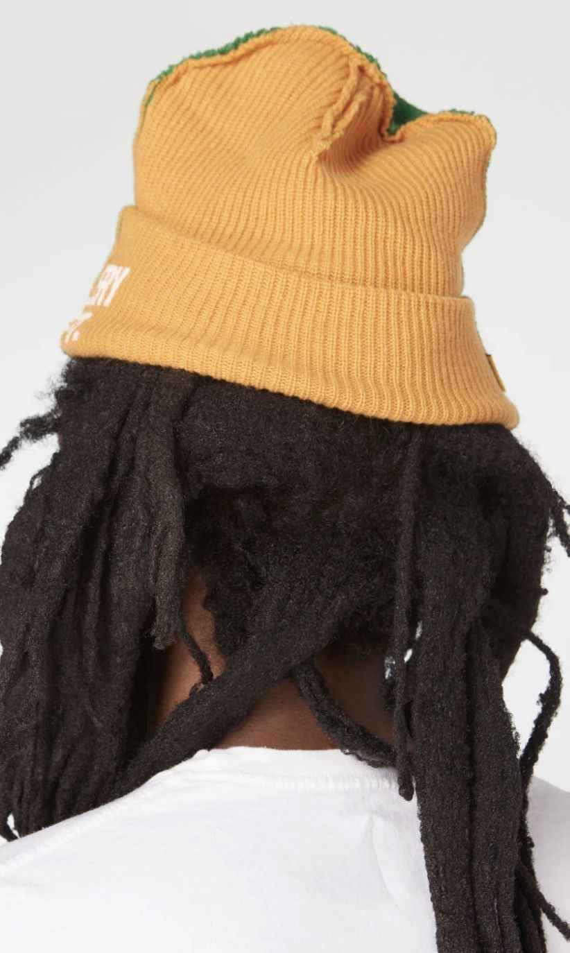 Gallery Dept. o1mle0725 Size: OS / Topanga Beanie Hat / Cap Orange/Green Size ONE SIZE - 7 Thumbnail