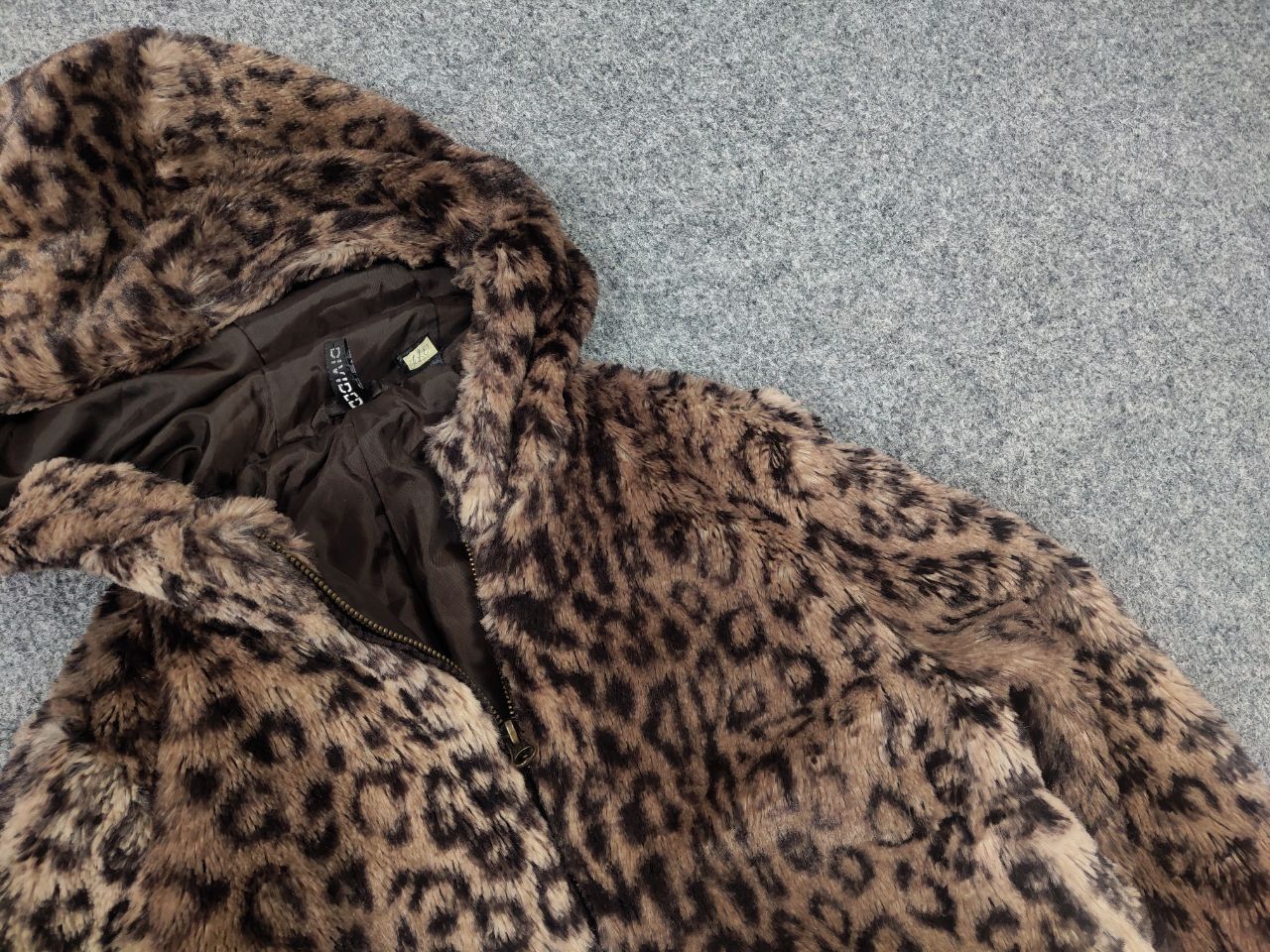 If Six Was Nine Vintage Y2K LGB Style Leopard hysteric Fur Hooded Jacket Size S / US 4 / IT 40 - 5 Thumbnail
