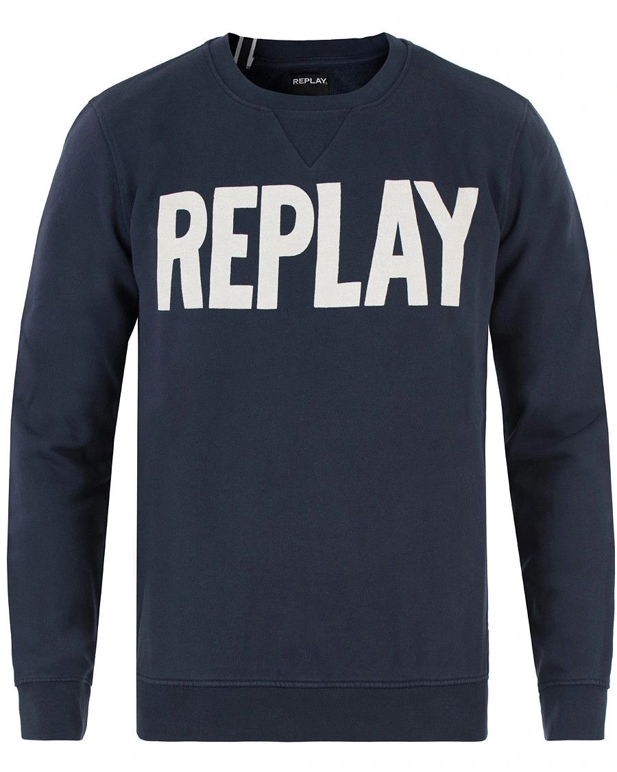Replay Replay Replay M3290 Logo Sweatshirt Sweatshirt Size US M / EU 48-50 / 2 - 1 Thumbnail