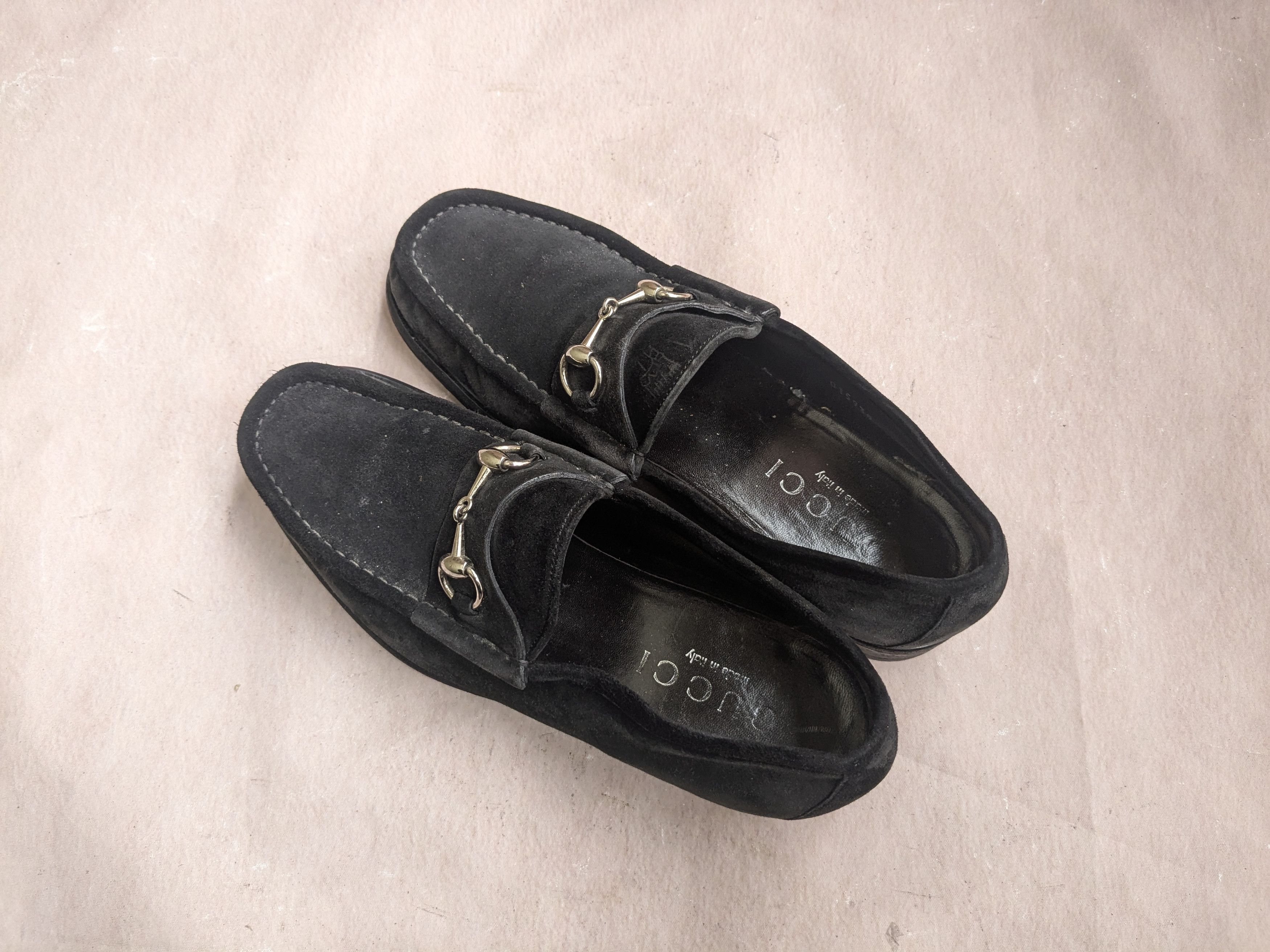 Gucci × Tom Ford × Vintage Gucci Horsebit Loafers Black Leather Size 9.5 Italy Slip On Size US 9.5 / EU 42-43 - 9 Thumbnail
