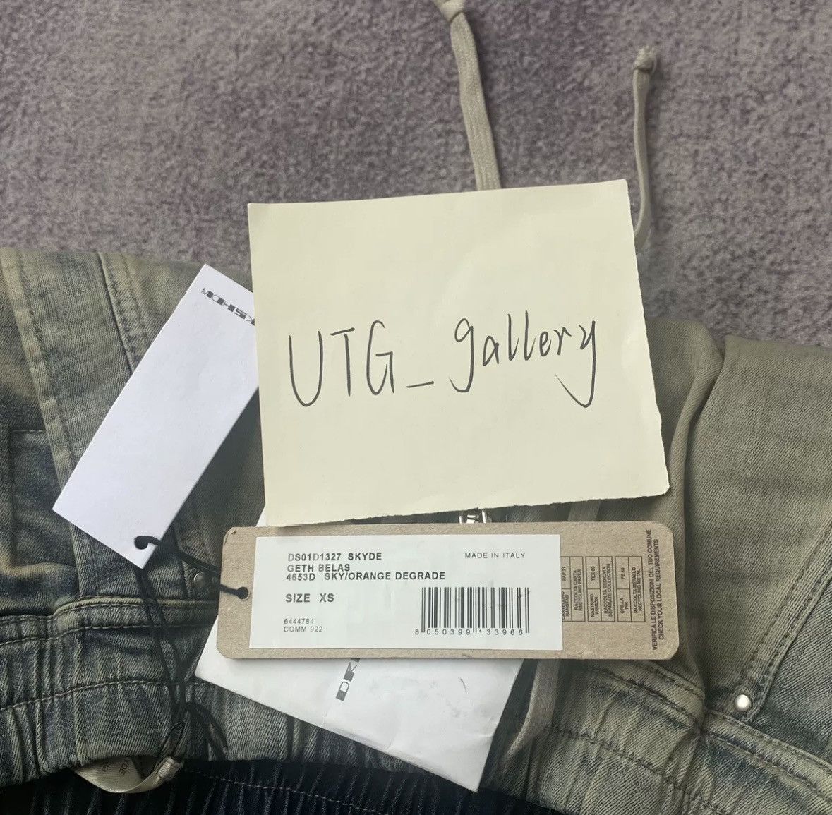 Rick Owens Rick owens 24ss geth Bela gradient washed jeans Size US 30 / EU 46 - 5 Thumbnail