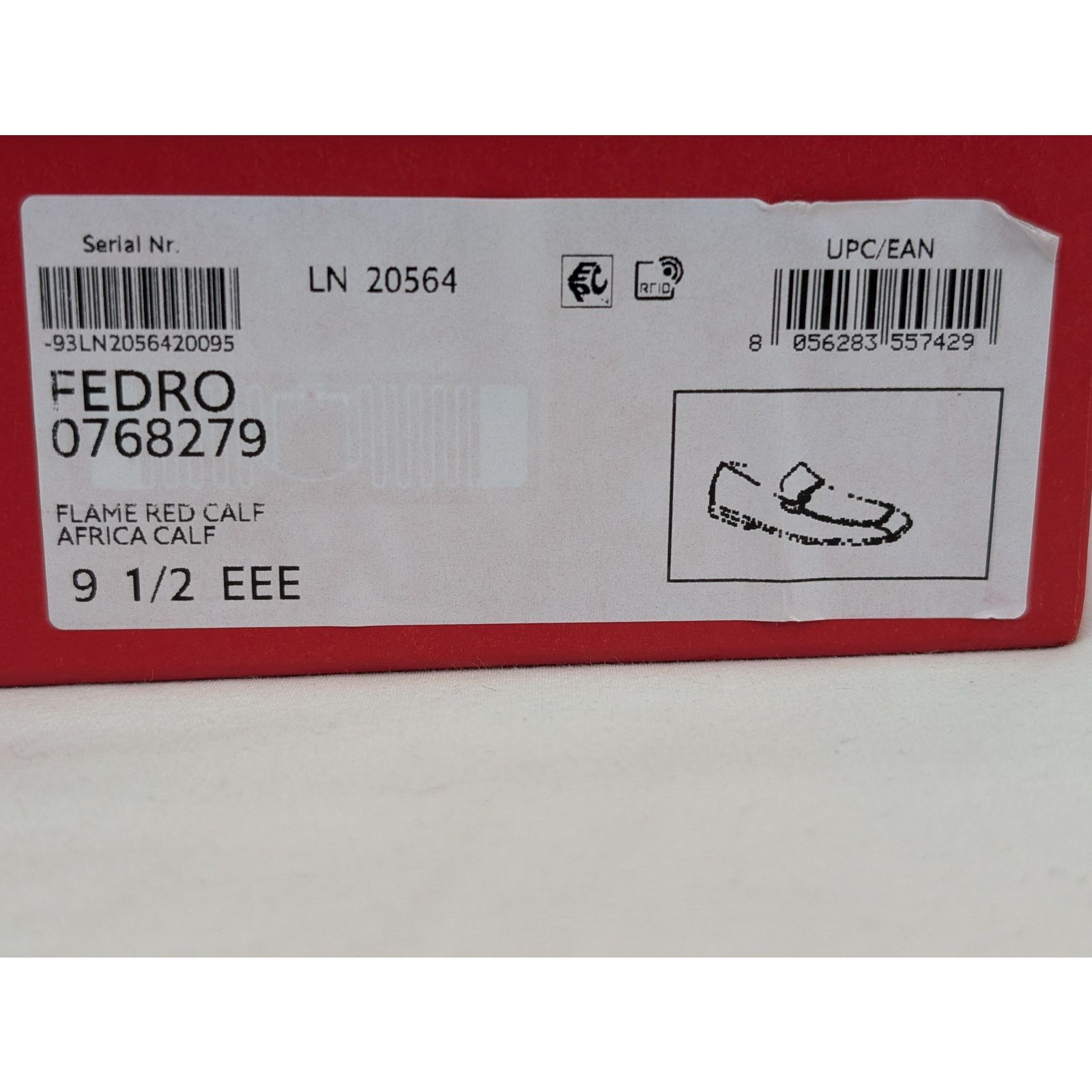Salvatore Ferragamo o1rshd1 Africa Calf Shoe boots in Flame Red Size US 9.5 / EU 42-43 - 21 Thumbnail