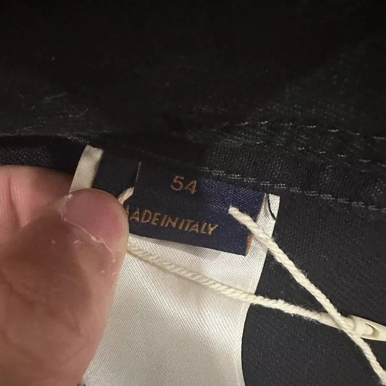 Louis Vuitton Louis Vuitton Washed Worn Solid Logo Lapel Casual Long-Sle Size US L / EU 52-54 / 3 - 6 Thumbnail
